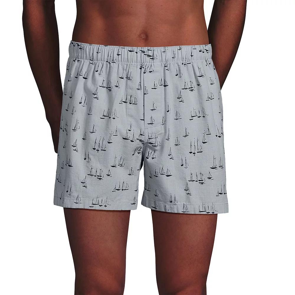 Men's Lands' End 3-Pack Essential Boxers,  Product Image