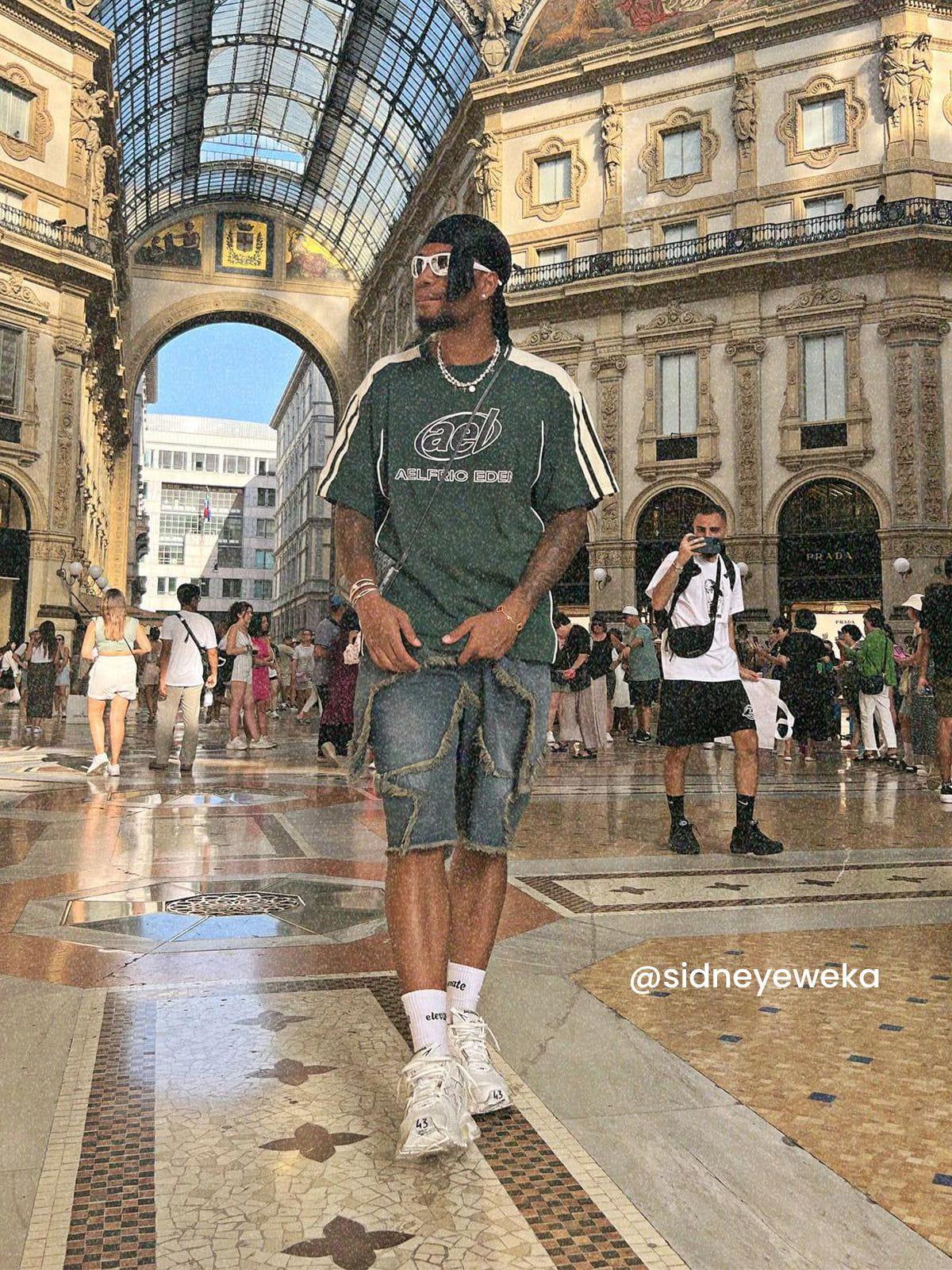 Aelfric Eden Vintage Starry Fringe Jorts Product Image