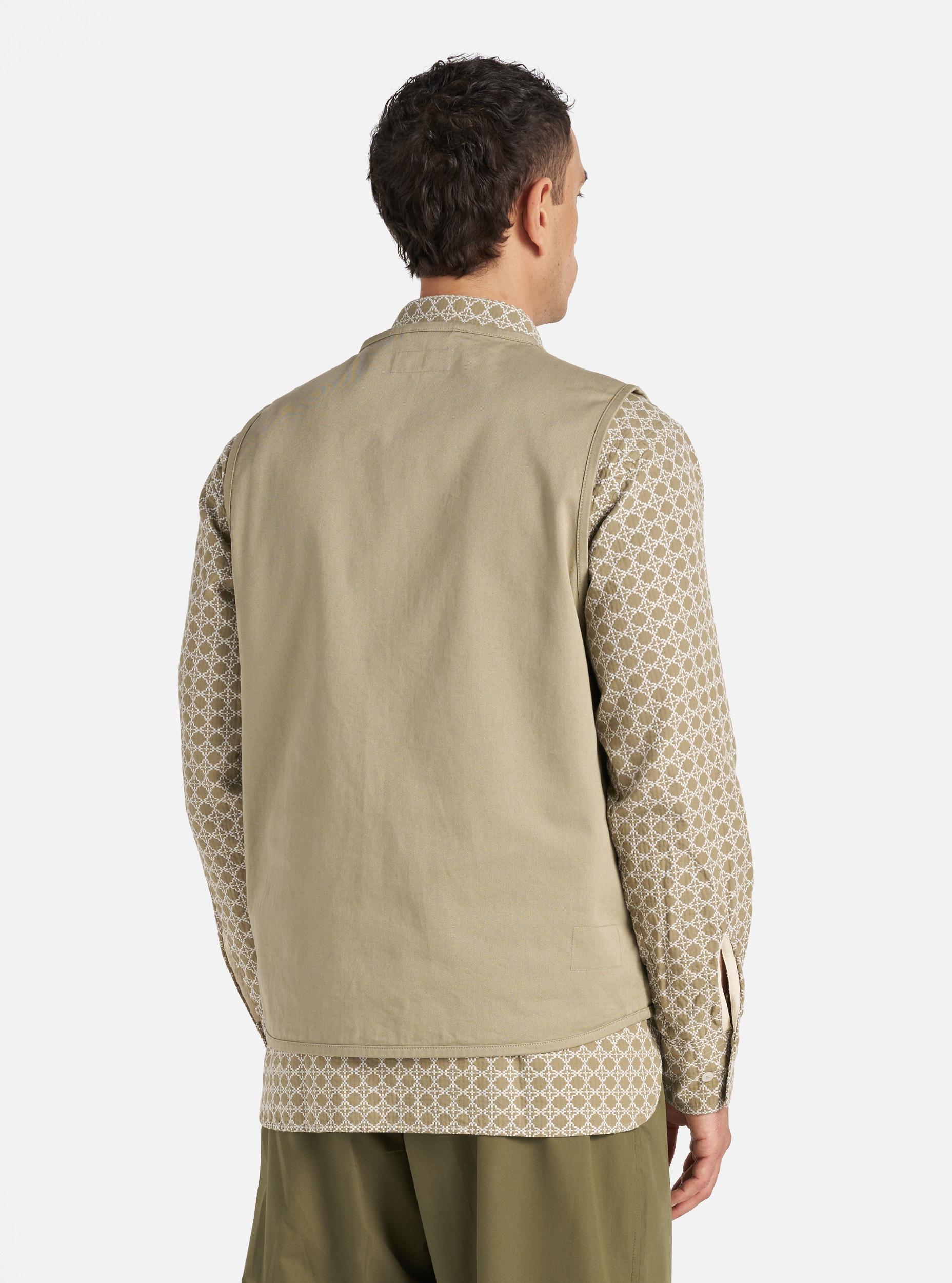 Stone Twill 4 Pocket Gilet Product Image