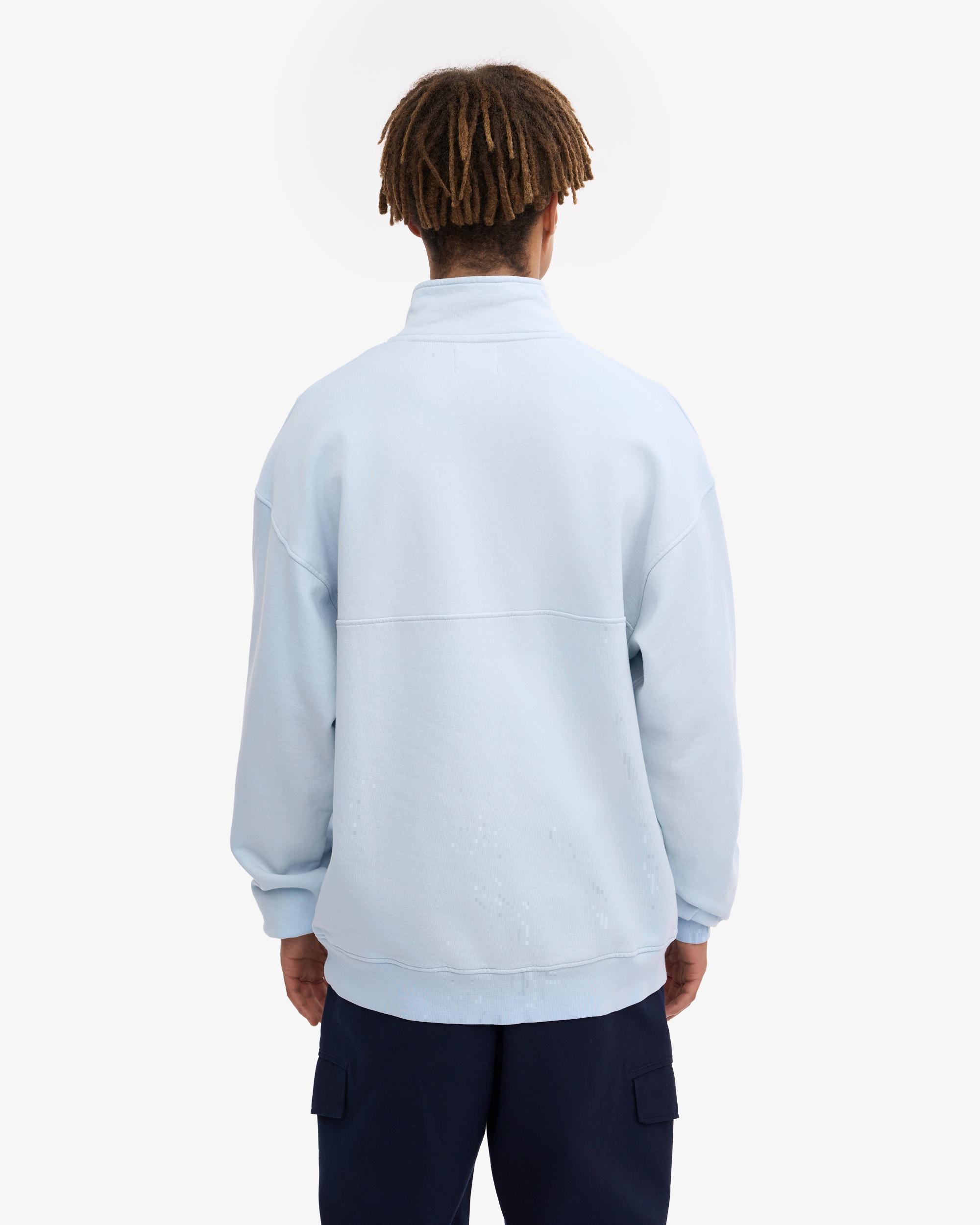 Organic Quarter Zip - Polar Blue Product Image