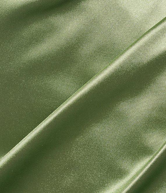 B. Darlin Cowl Neck Spaghetti Strap Lace Up Back Dress Product Image