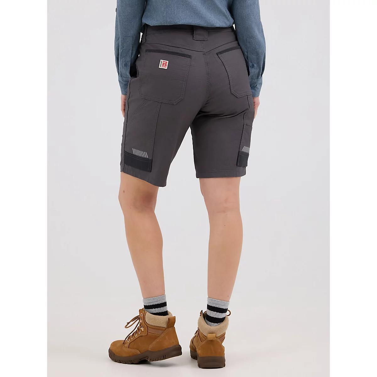 Women's Wrangler RIGGS Workwear® Technical Carpenter Short in Dark Khaki Product Image