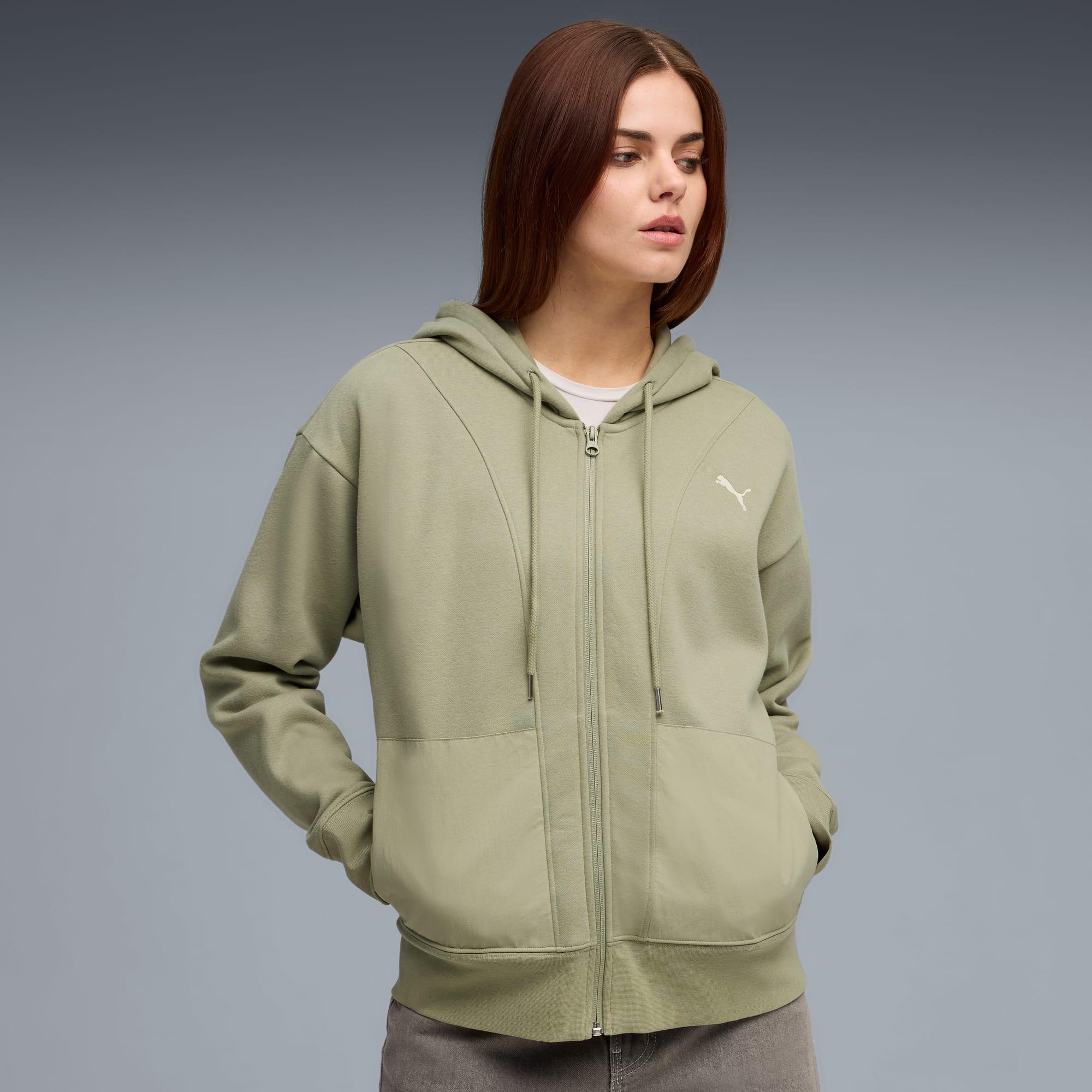 HER Relaxed Full-Zip Hoodie Women Product Image