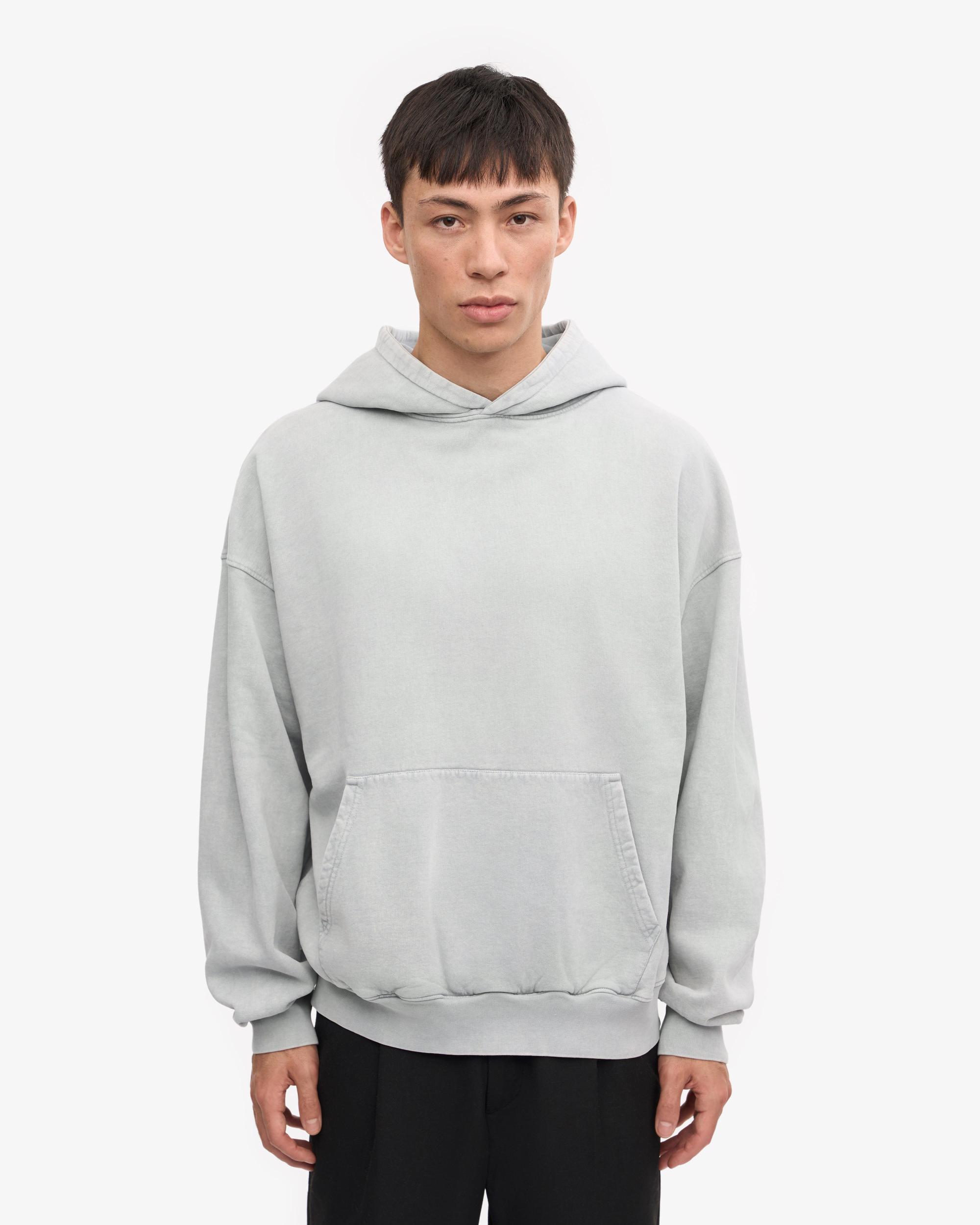 Organic Oversized Hood - Faded Grey Product Image