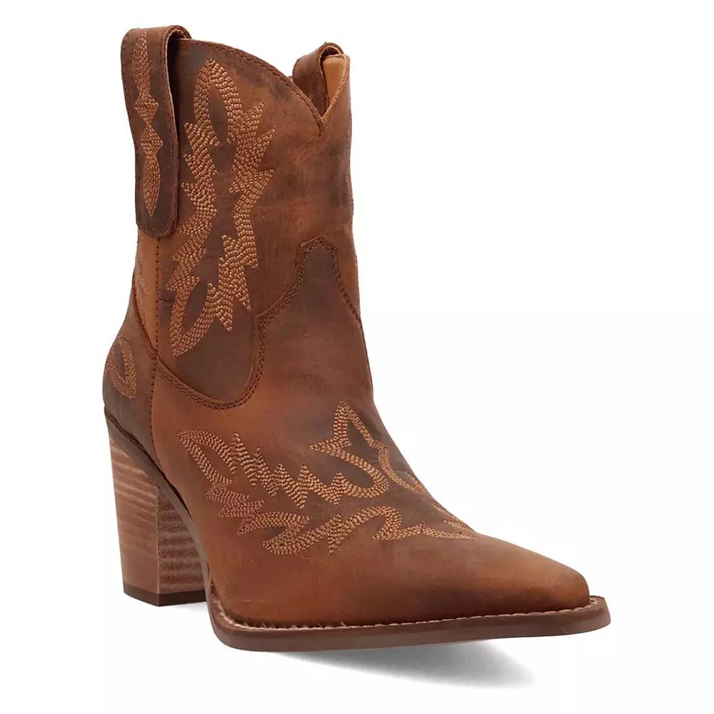 Dingo Rocky Top Women's Leather Ankle Boots,  Product Image