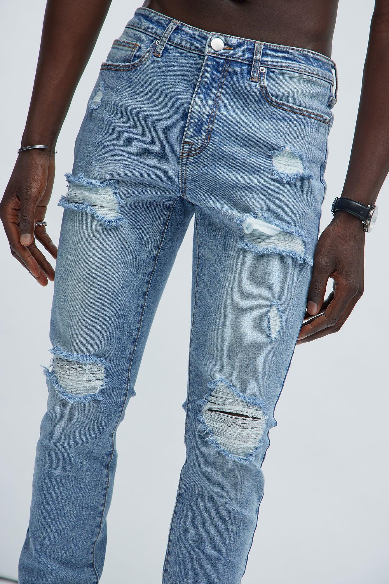 Ride Along Stacked Skinny Jeans - Medium Wash Product Image