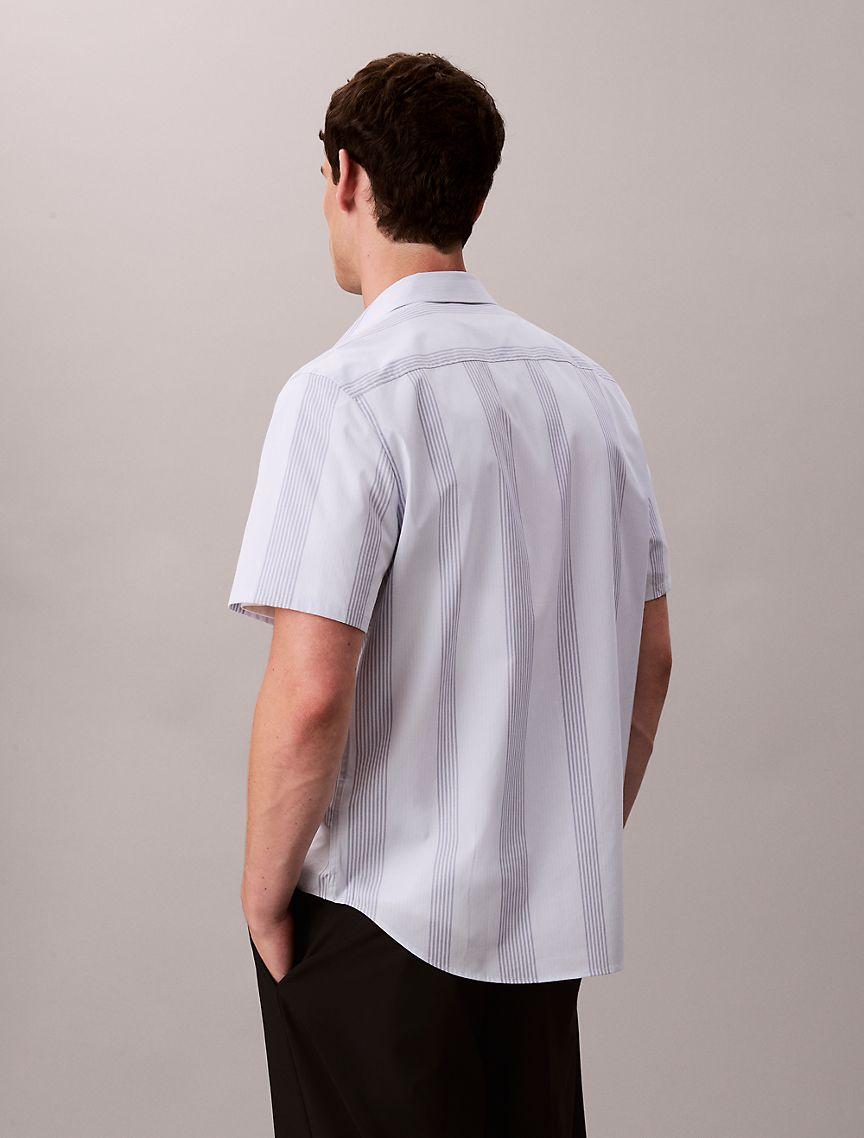 Yarn-Dyed Stripe Stretch Classic Shirt Product Image