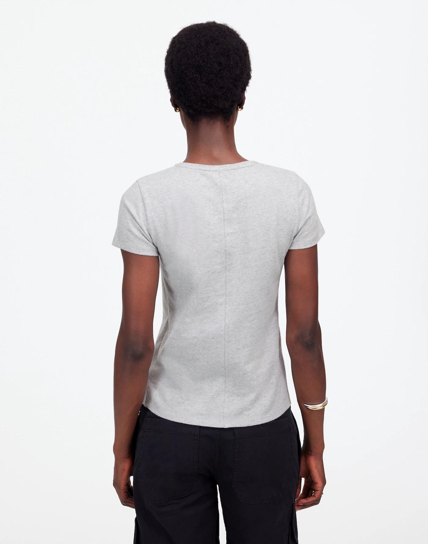 Essential Slim Tee in Lightweight Cotton Product Image