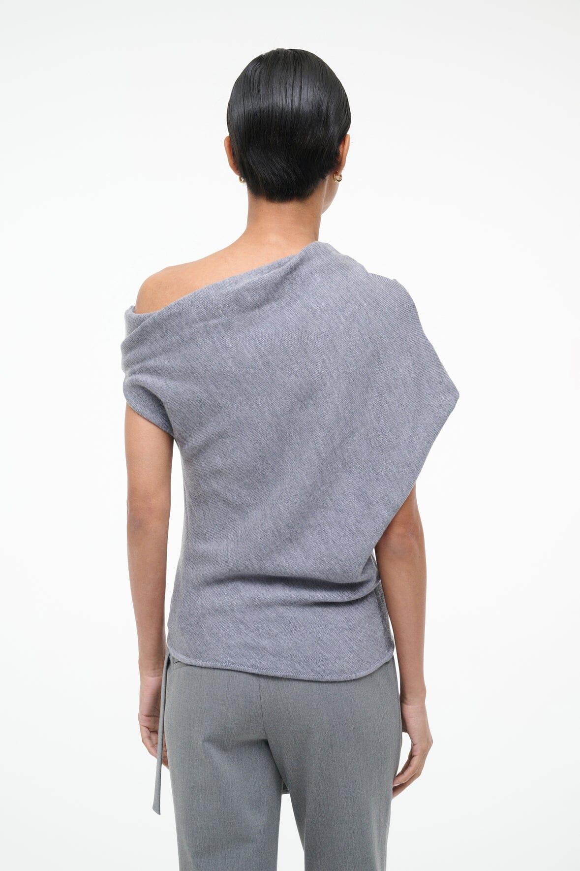 MABEL SWEATER | HEATHER GREY Product Image