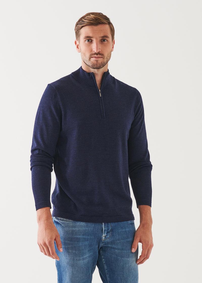 Patrick Assaraf 1/4 Zip Sweater Product Image