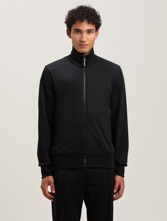 BACK CURVED LOGO TRACK JACKET BLACK - OF Product Image