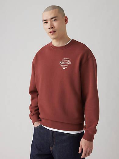 Relaxed Graphic Crewneck Sweatshirt Product Image