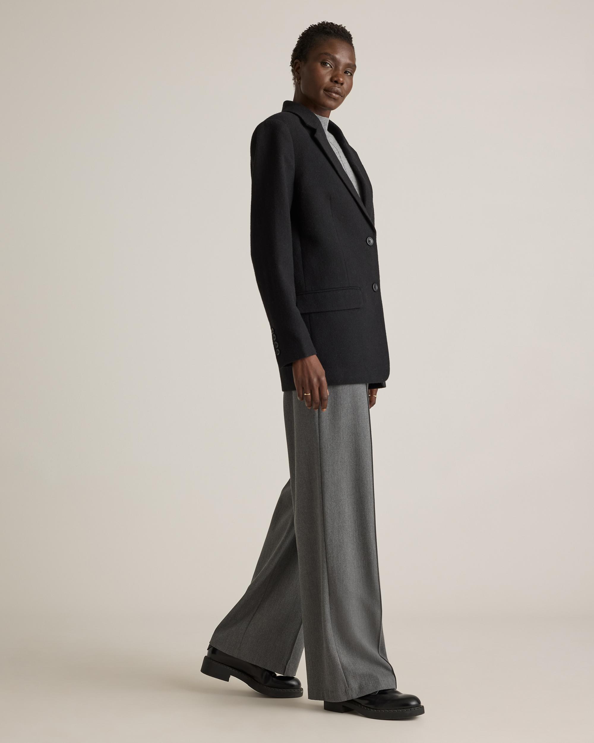 Quince | Women's Italian Wool Oversized Blazer Size XL Product Image