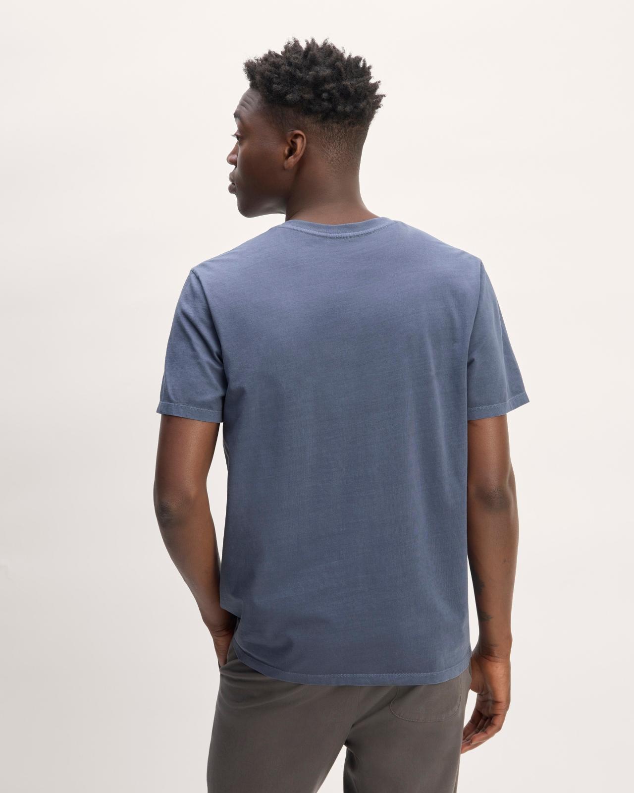 The Essential Organic Garment-Dyed Henley Product Image