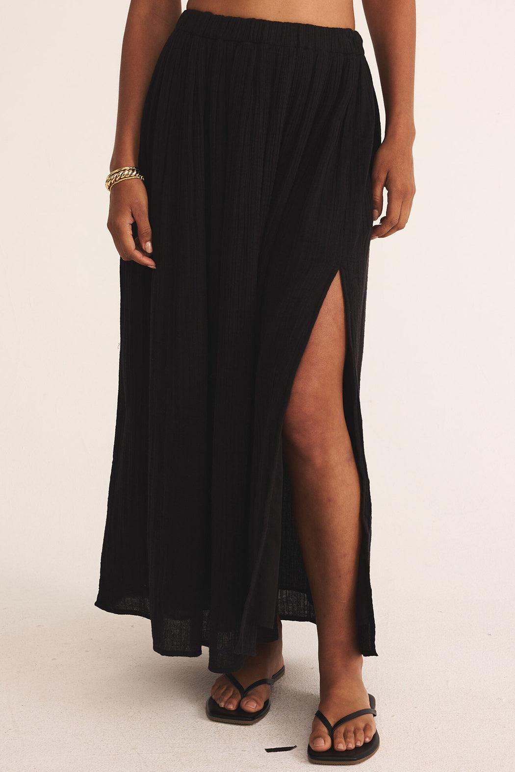 Reina Airy Midi Skirt Product Image