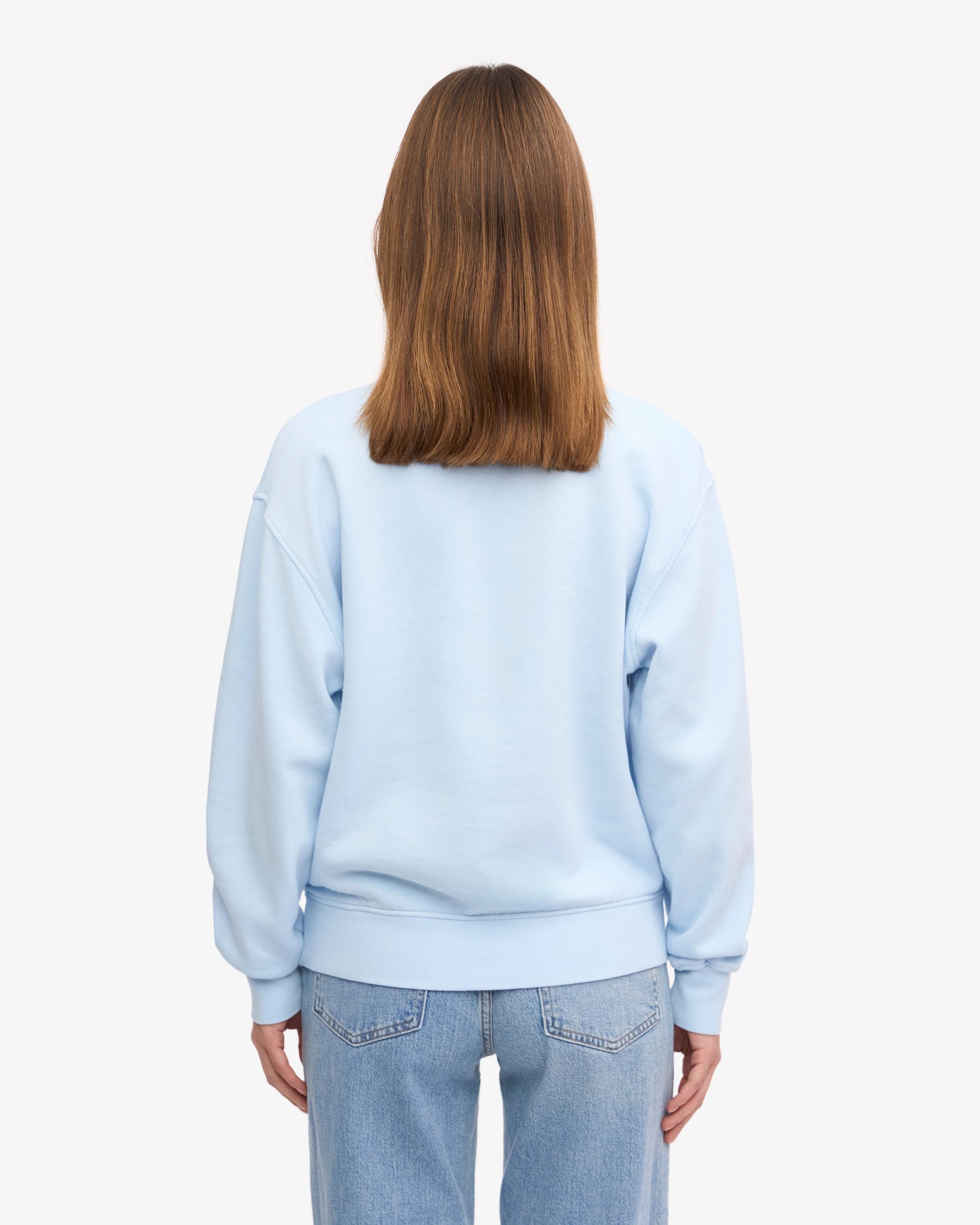 Women Classic Organic Crew - Polar Blue Product Image