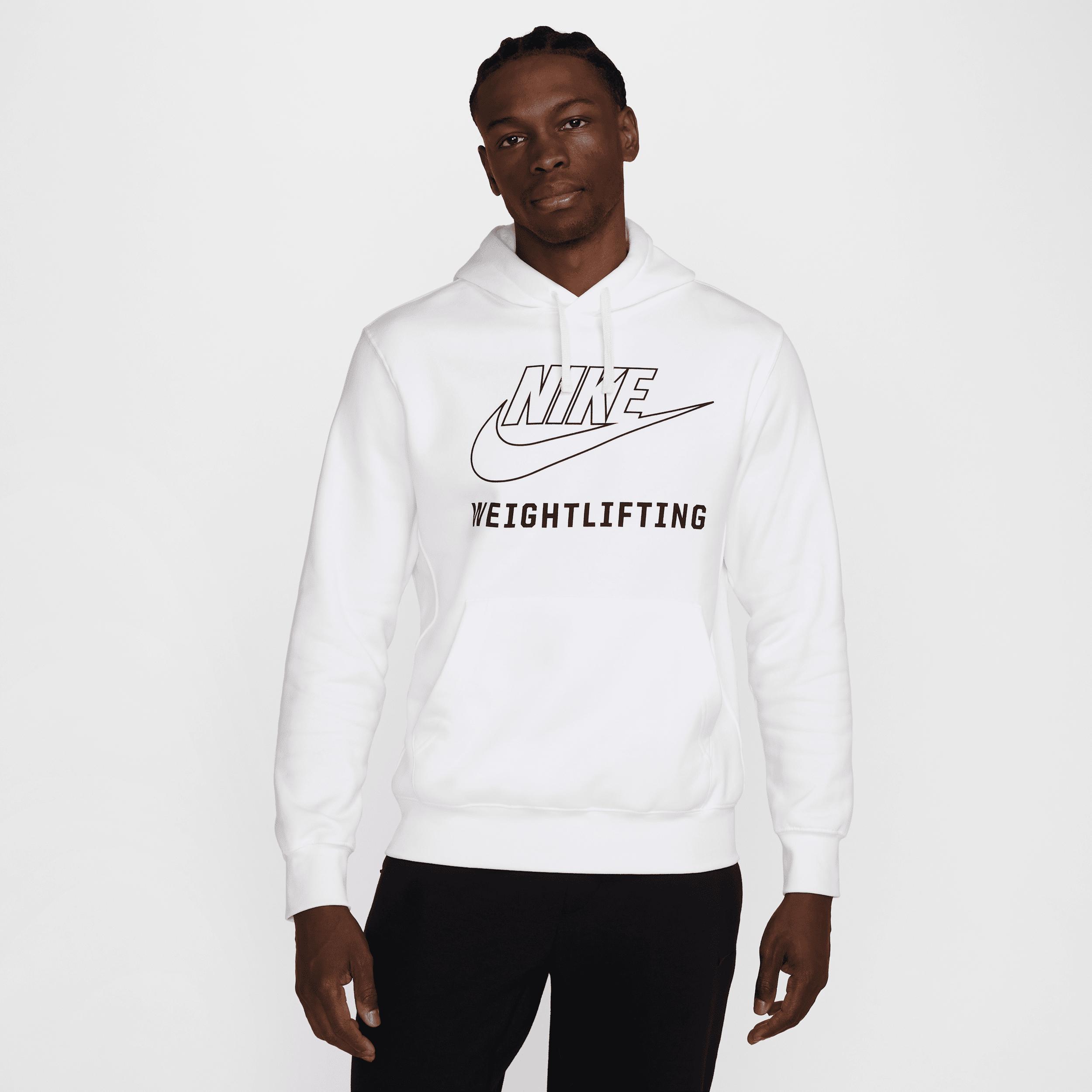 Nike Mens Weightlifting Pullover Hoodie | APS481-100 Product Image