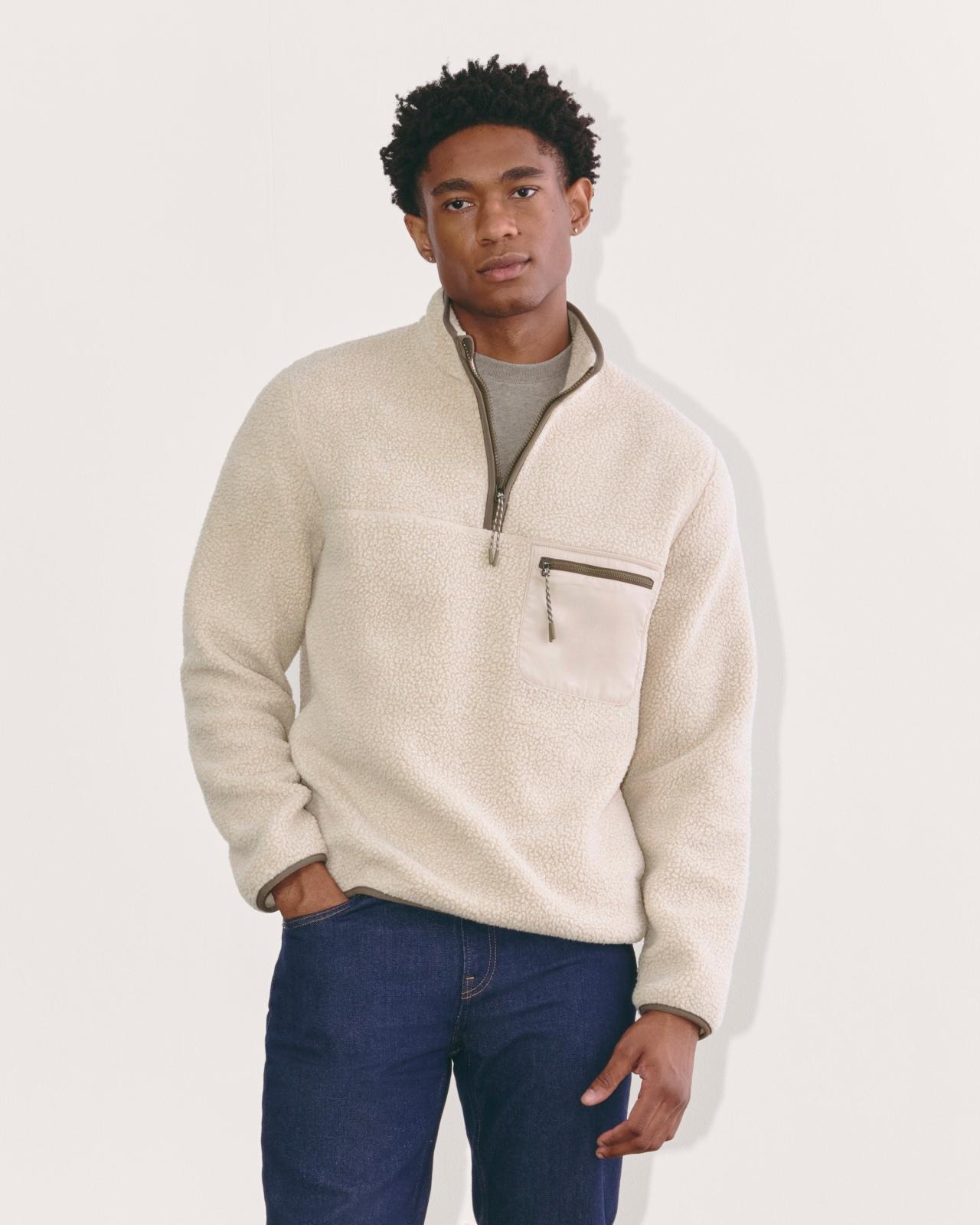 The Teddy Quarter-Zip Fleece Product Image