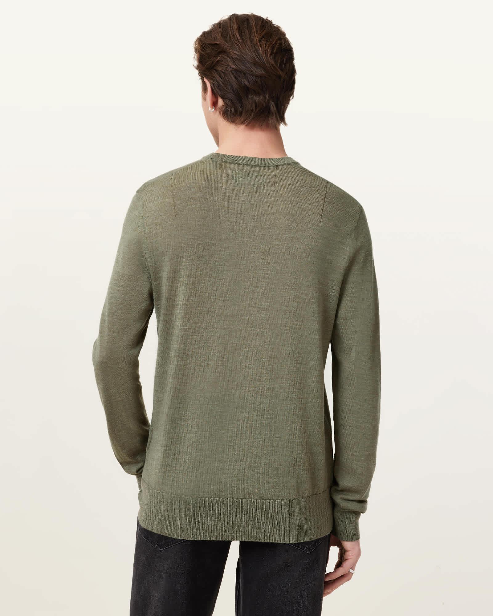 Mode Merino Crew Neck Ramskull Sweater Product Image