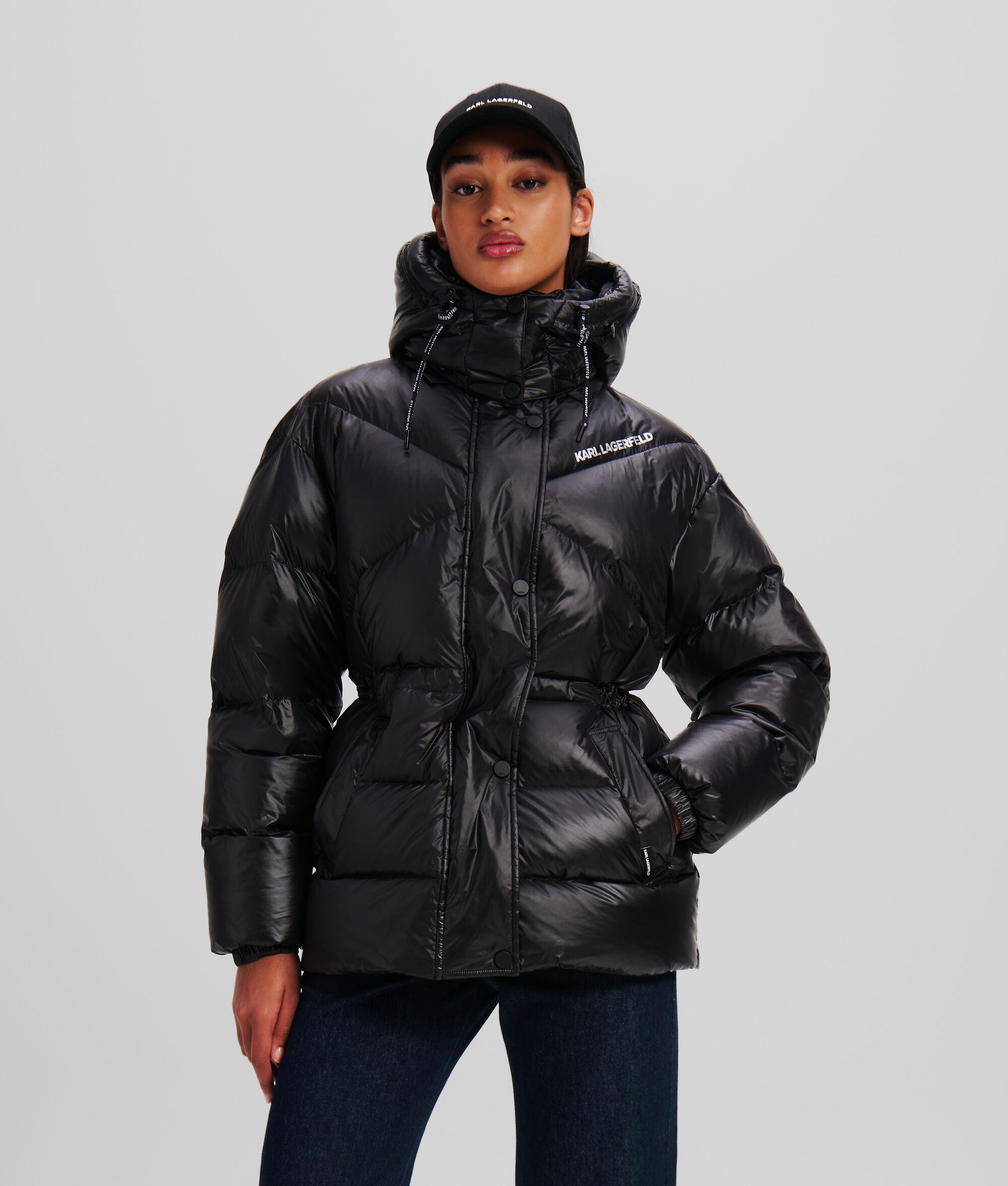 HIGH-SHINE PUFFER JACKET Product Image