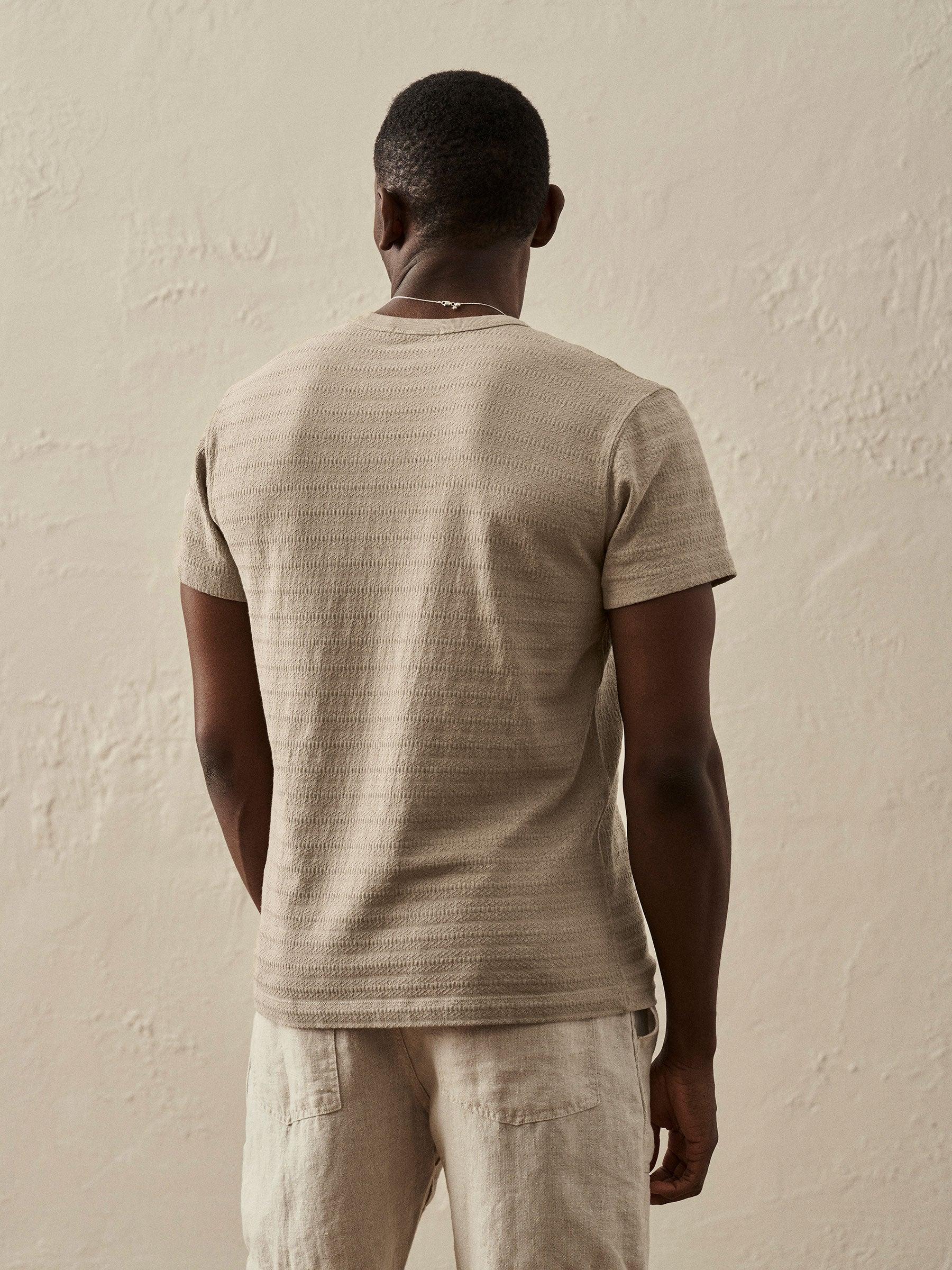 Light Sage Vintage Jacquard Classic Tee Product Image