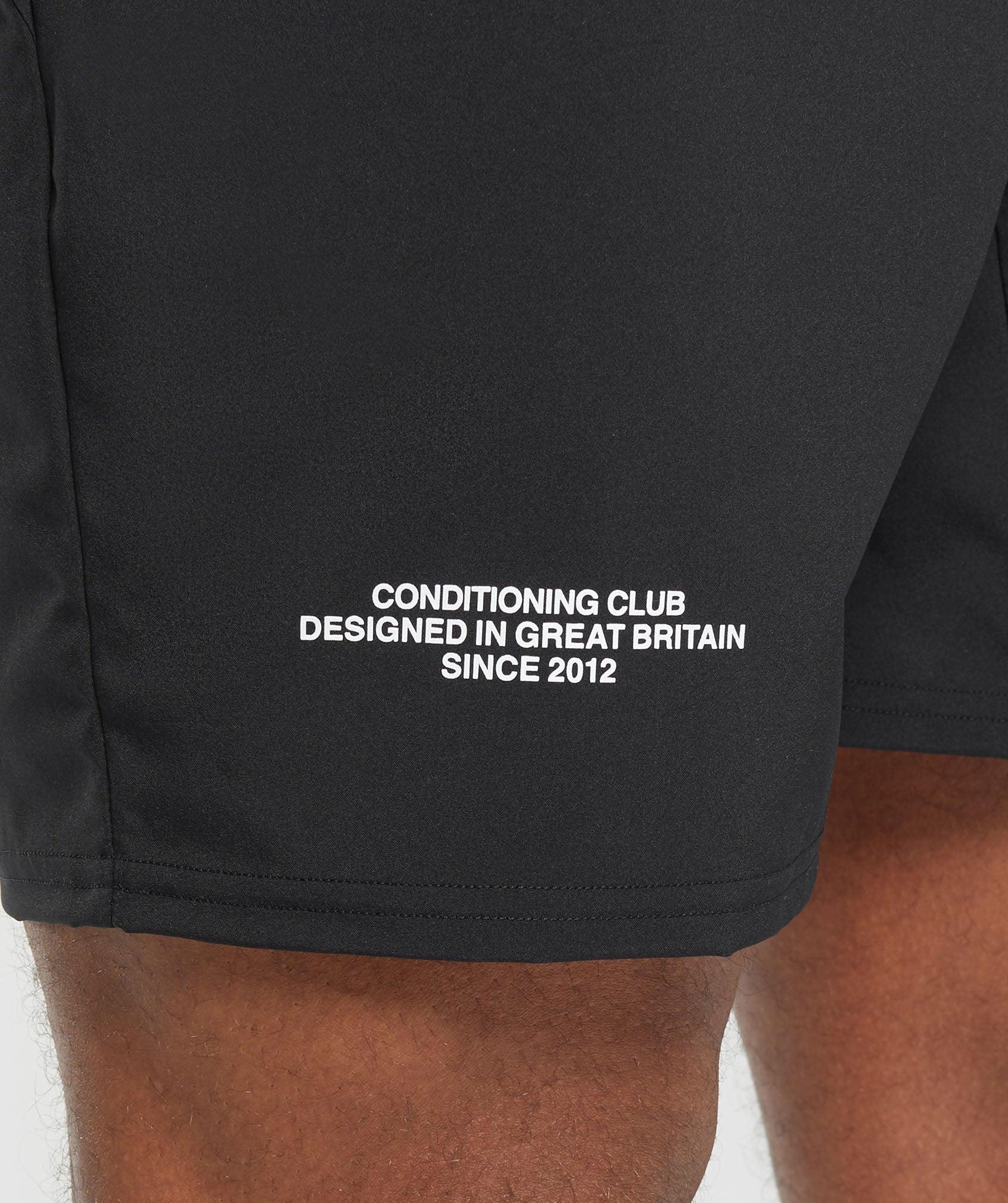 Gymshark Conditioning Club Shorts - Black Male Product Image