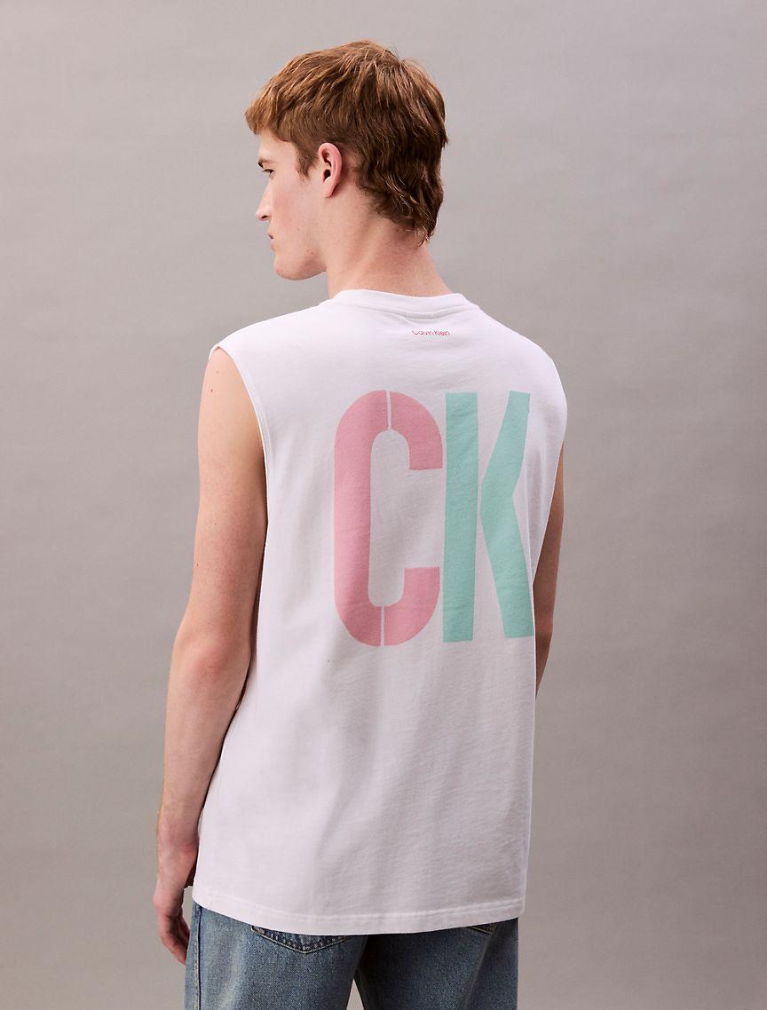 Marc Hundley Pride Viva Love Relaxed Tank Top Product Image