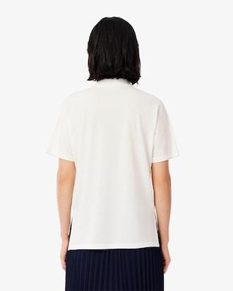 Relaxed Fit Fluid Piqué Polo Shirt Product Image