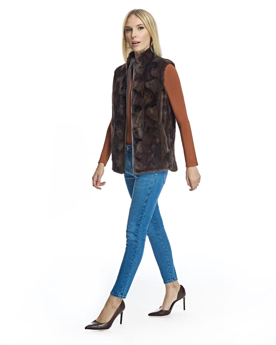 Mink Sections Vest Product Image