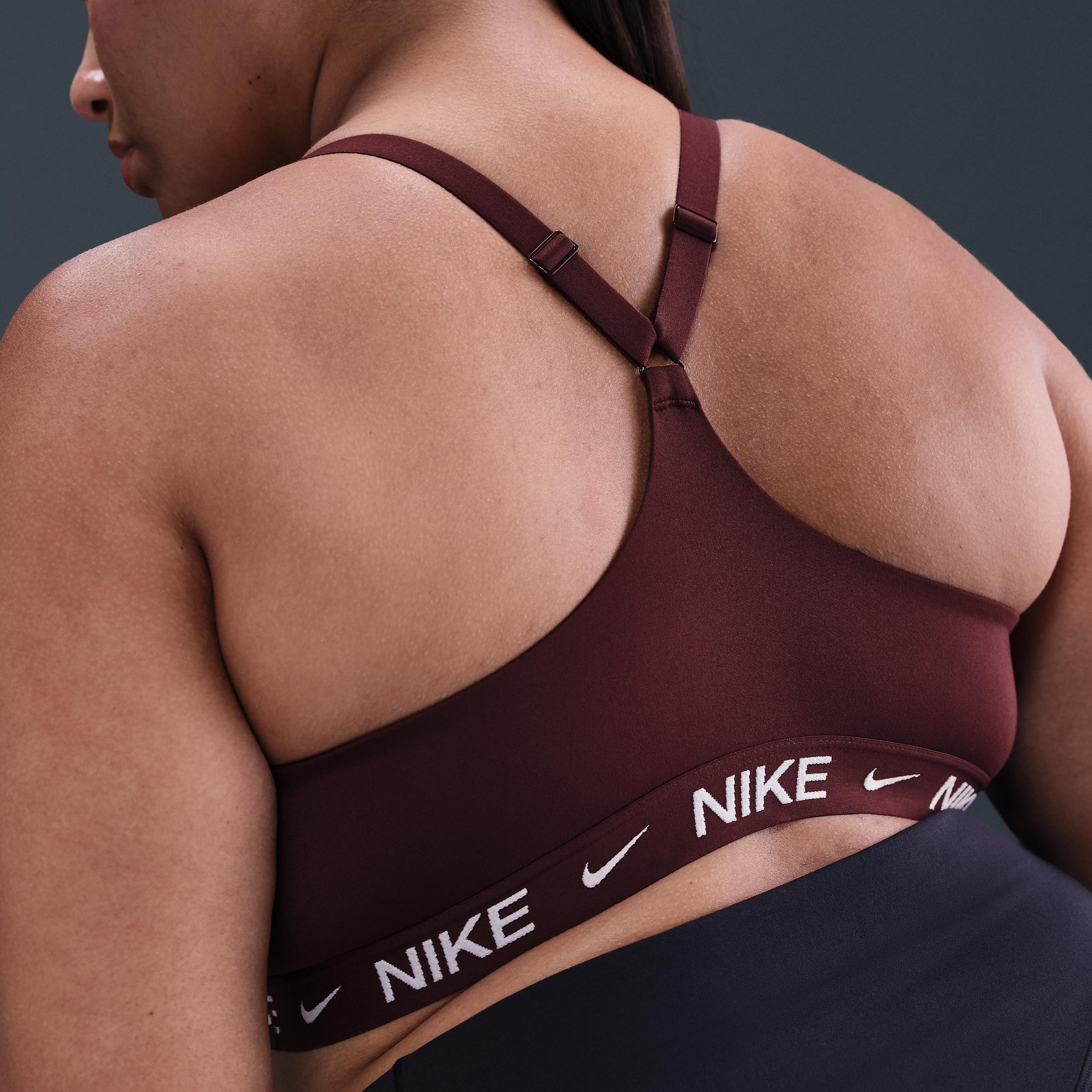 Nike Womens Indy Light Support Padded Adjustable Sports Bra (Plus Size) | FD1064-653 Product Image