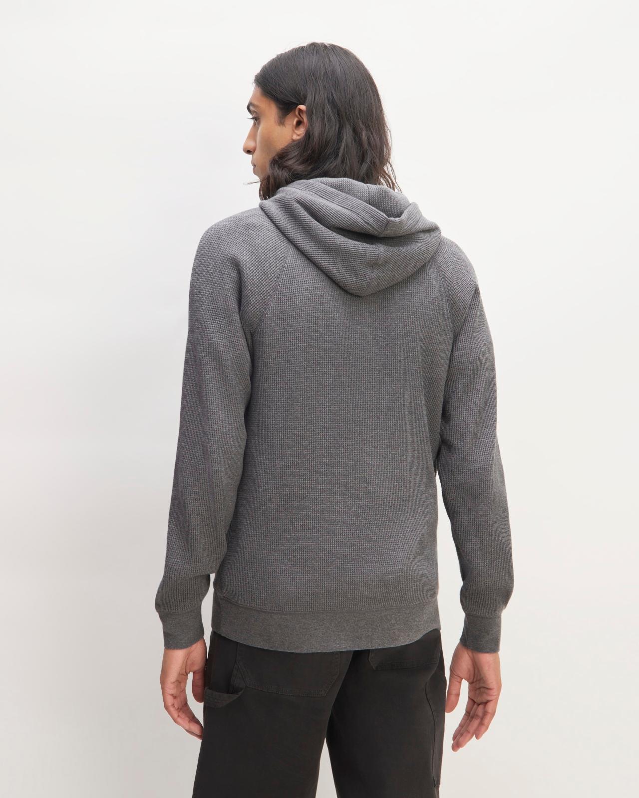 Mens Waffle-Knit Hoodie by Everlane Product Image