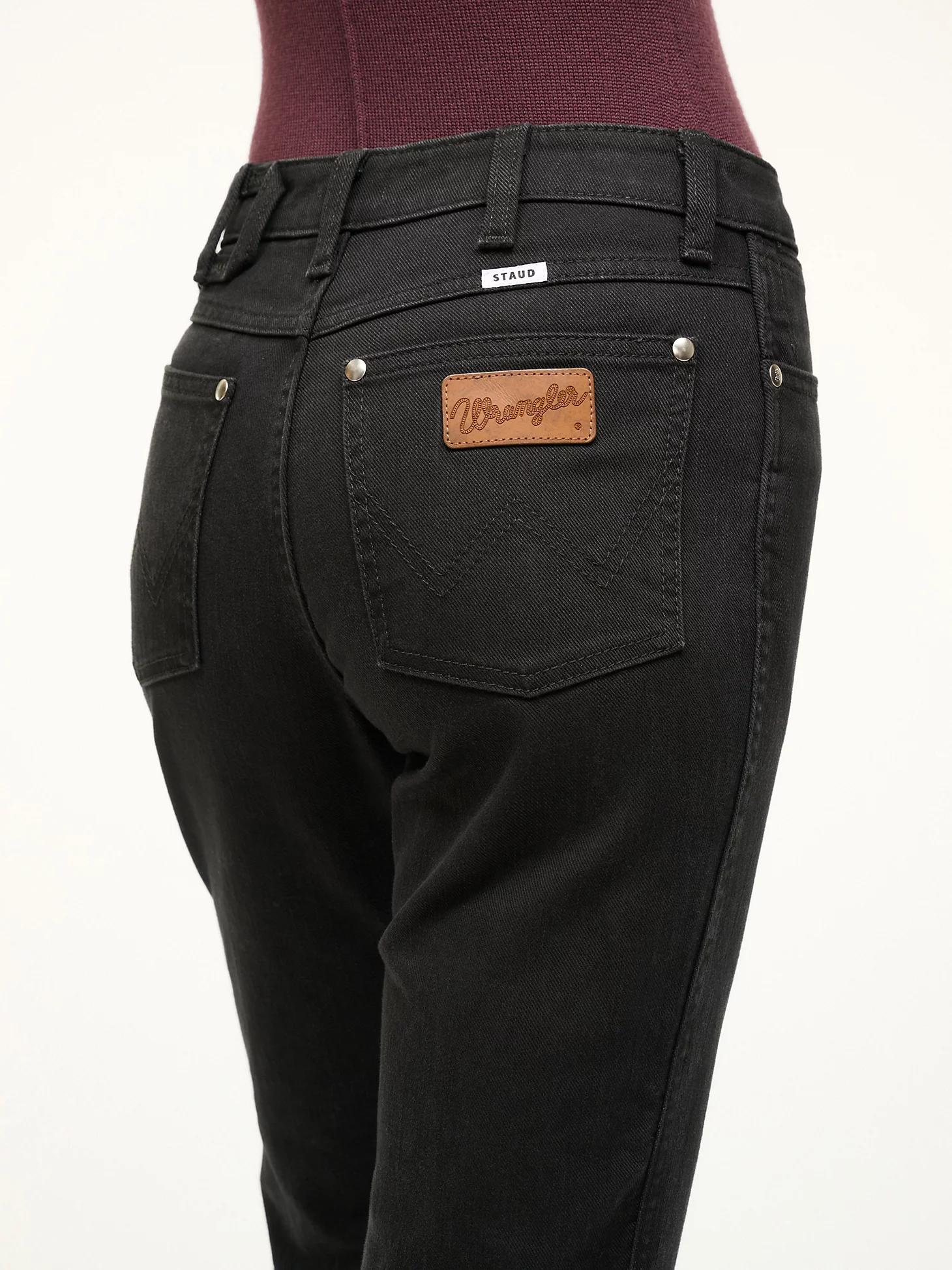 Wrangler + STAUD The Cropped Boot Jean | Women's JEANS | Wrangler® Product Image