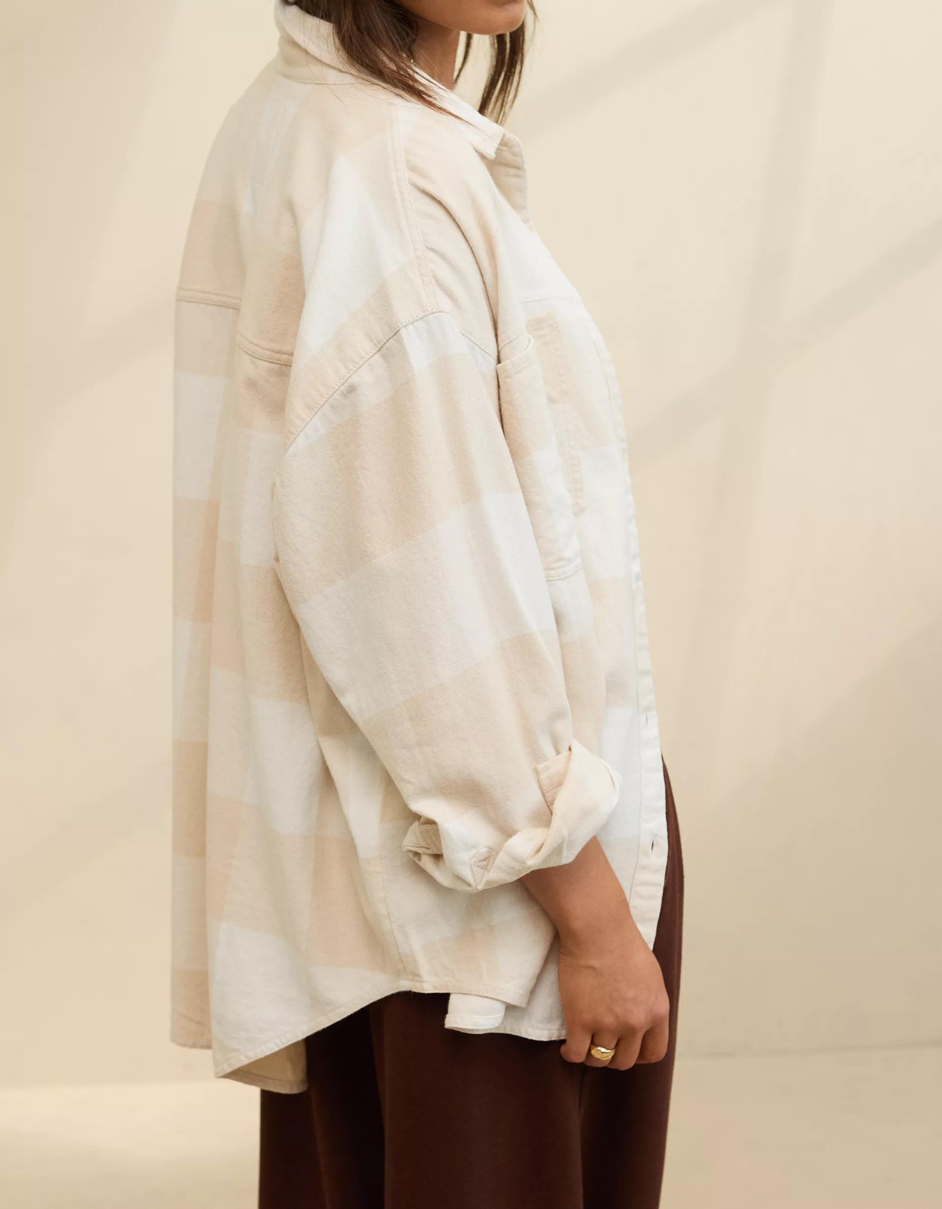 Aerie Anytime Fave Flannel Shirt Product Image