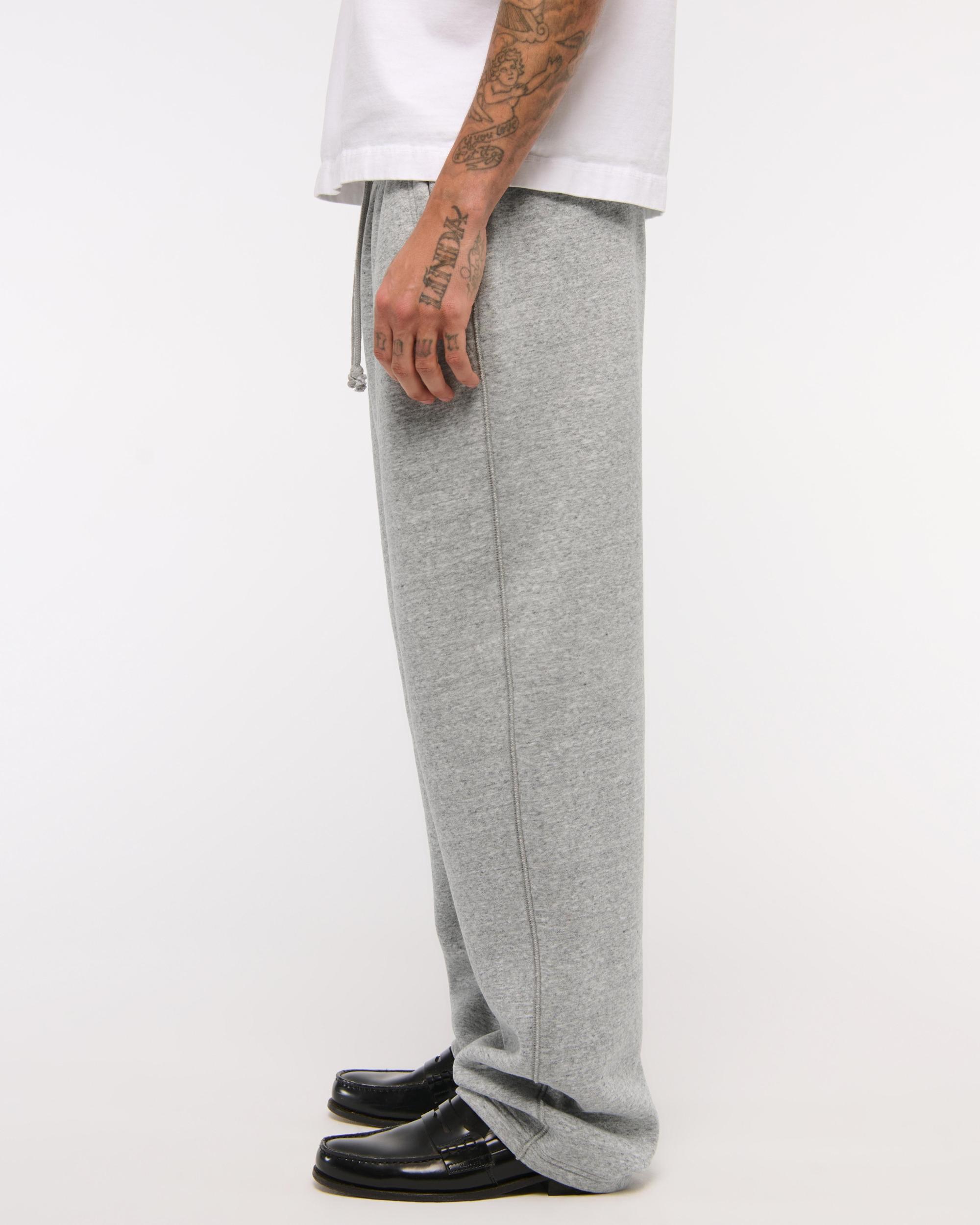 Essential Baggy Open-Hem Sweatpant Product Image