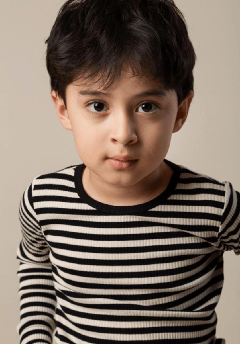 MarMar Striped Ribbed Long Sleeve Shirt Product Image