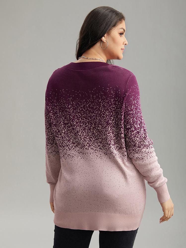 Supersoft Essentials Ombre Elastic Cuffs Pullover Female Product Image