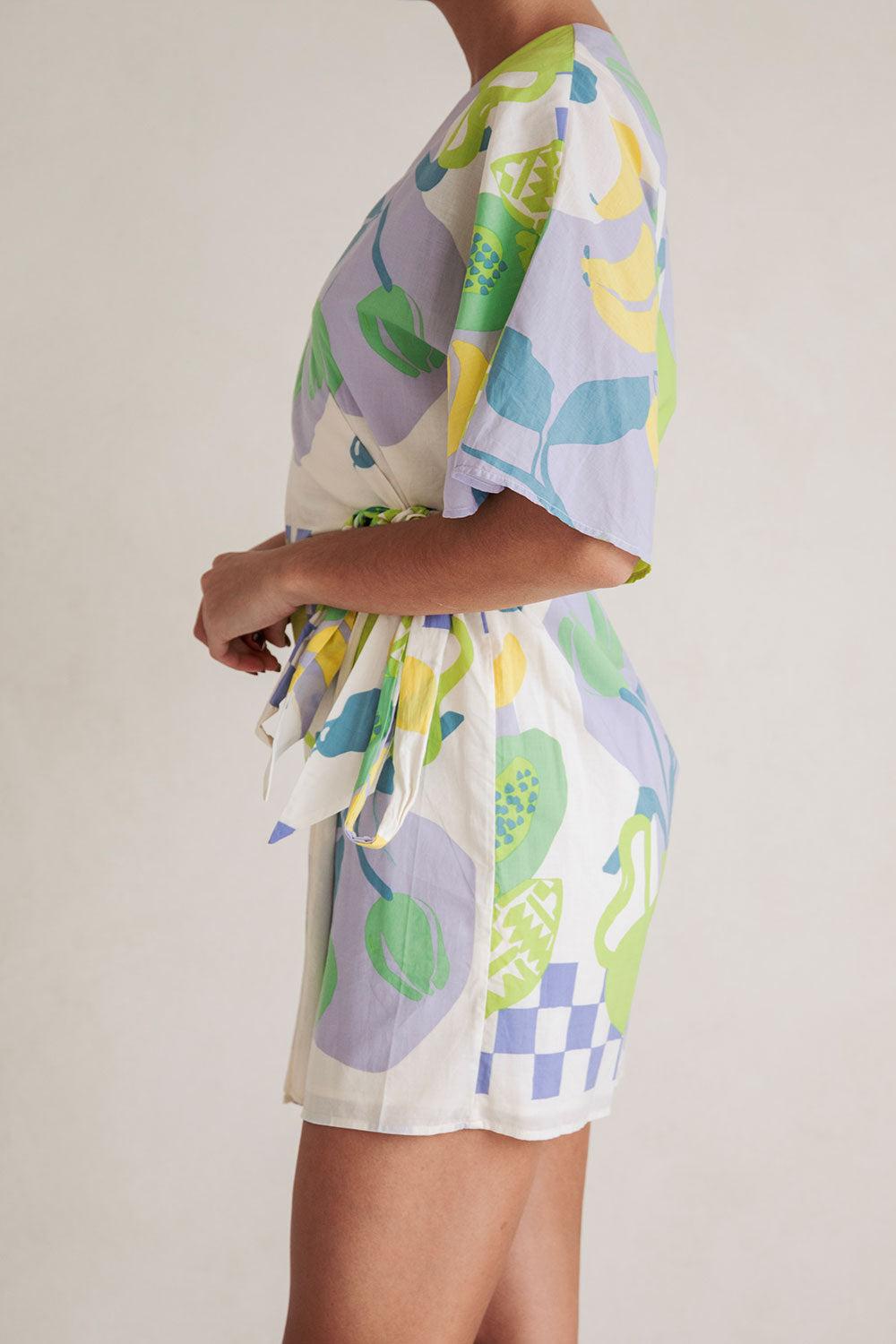 Scarlett Wrap Dress - Dolce Verde Product Image
