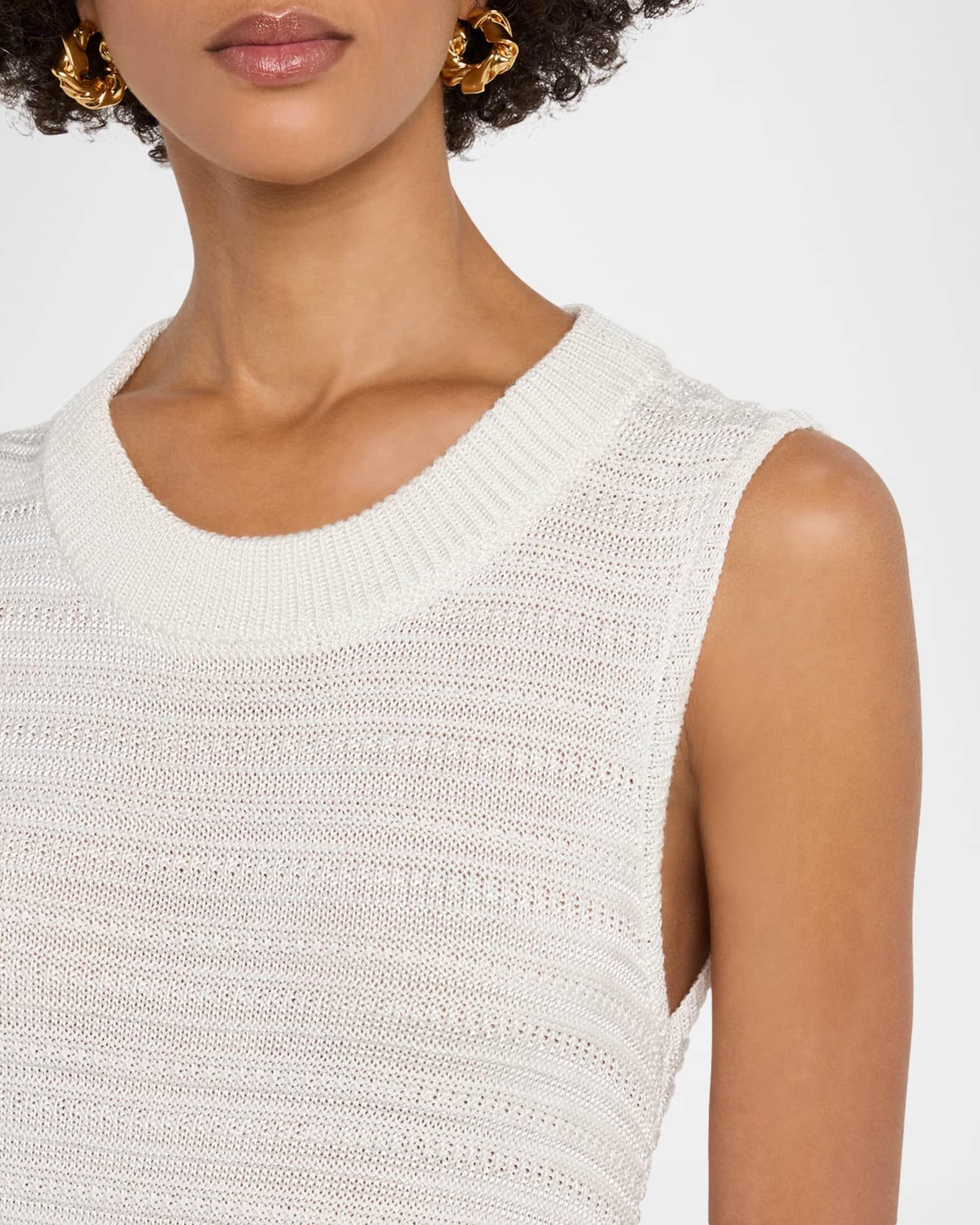 Isla Sleeveless Textured Knit Maxi Dress Product Image