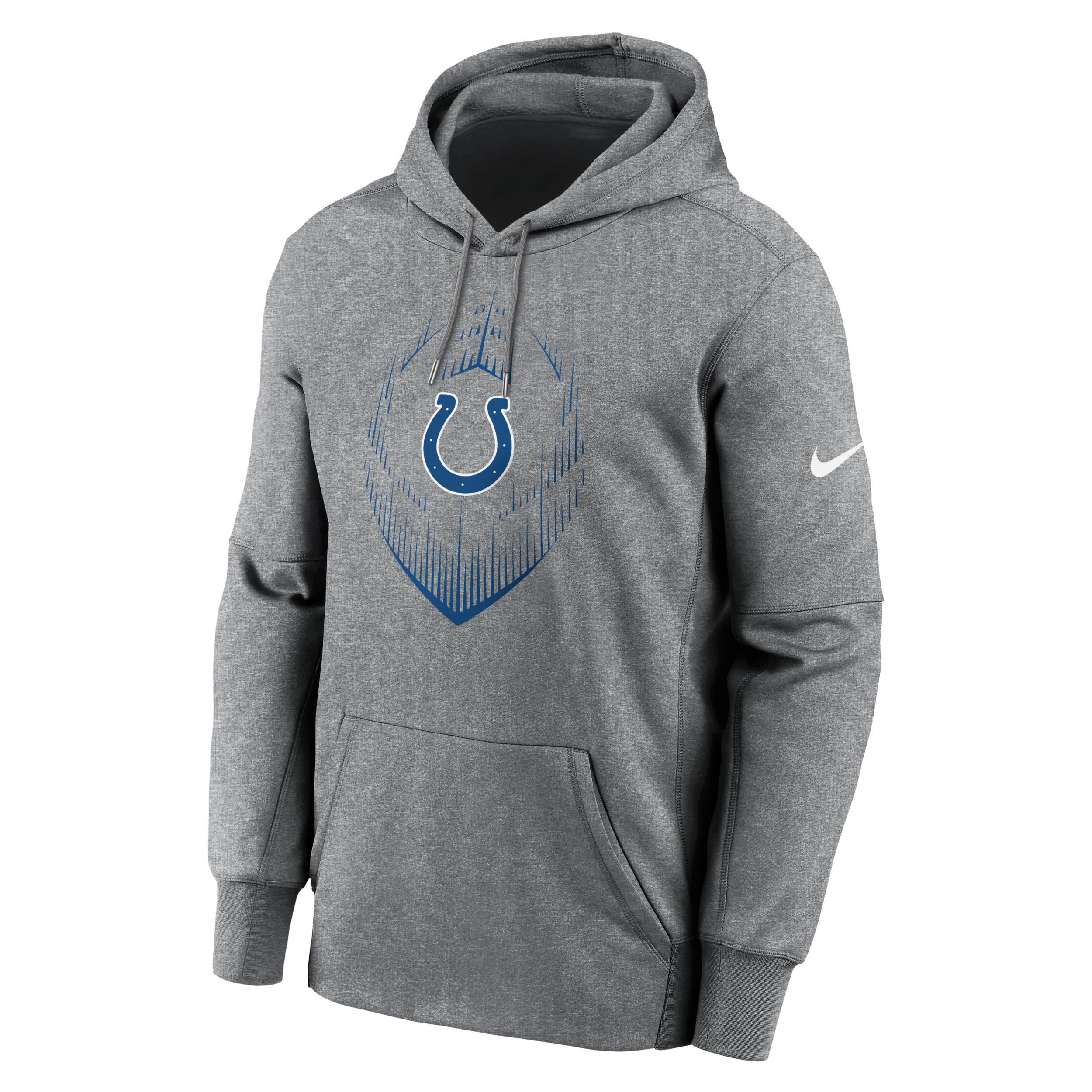 Men's Indianapolis Colts Icon Menâs Nike Therma NFL Pullover Hoodie Product Image