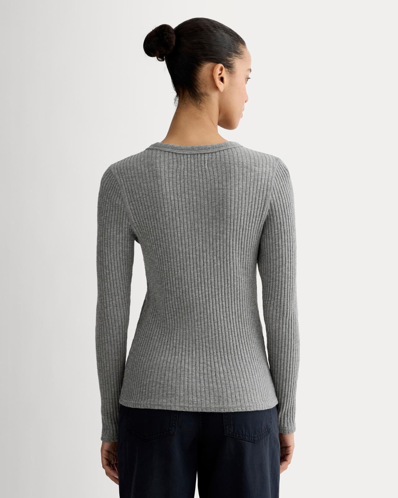 The Cozy Rib Long-Sleeve Tee Product Image