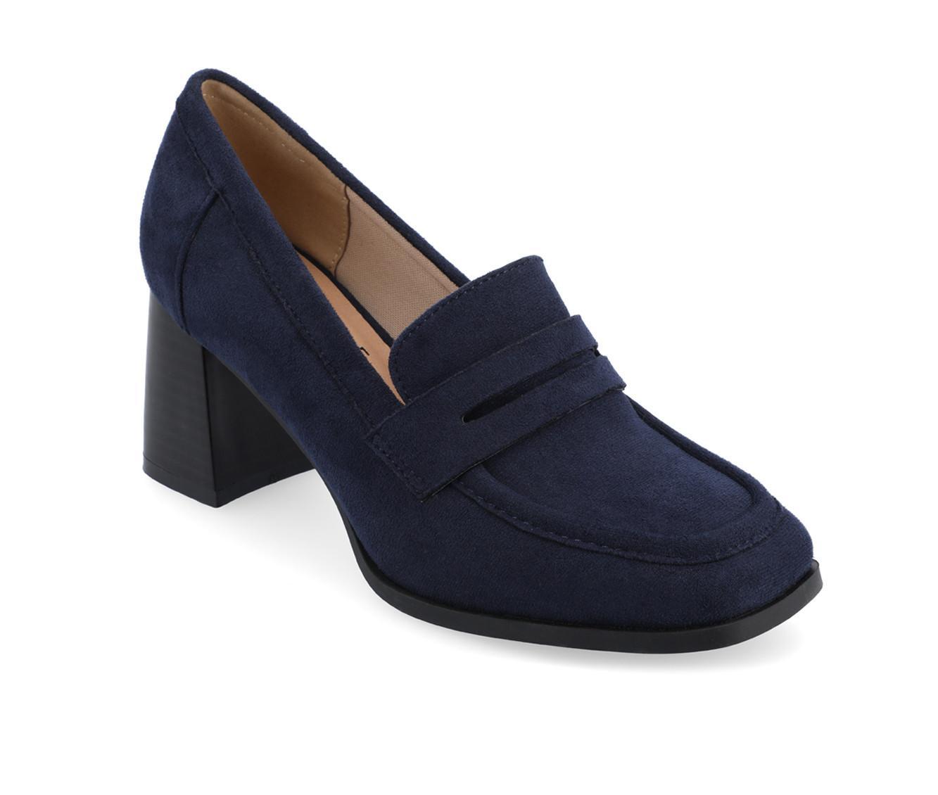 Women's Journee Collection Malleah Block Heel Loafers Product Image