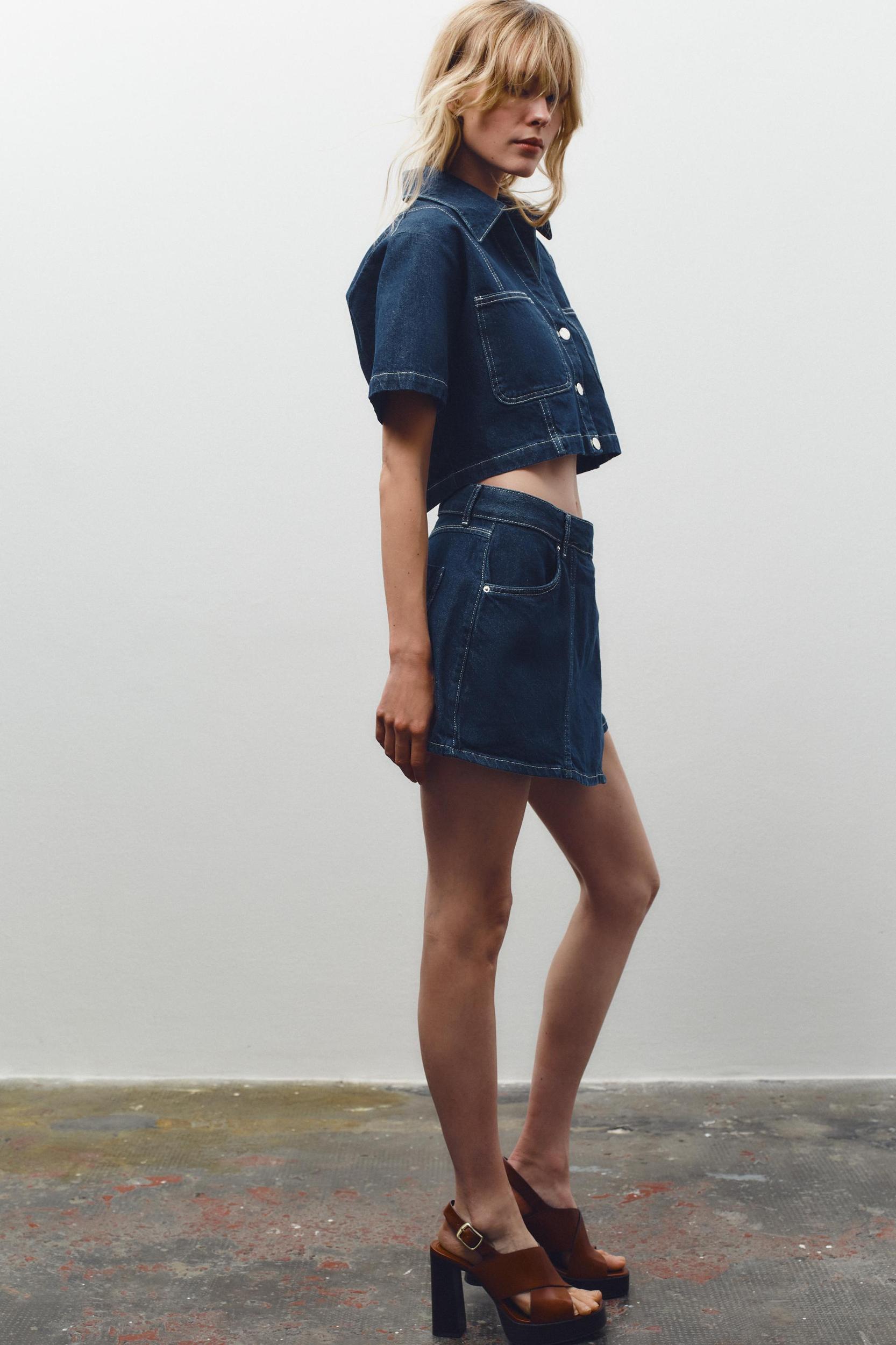 Z1975 SHORT DENIM SHIRT Product Image