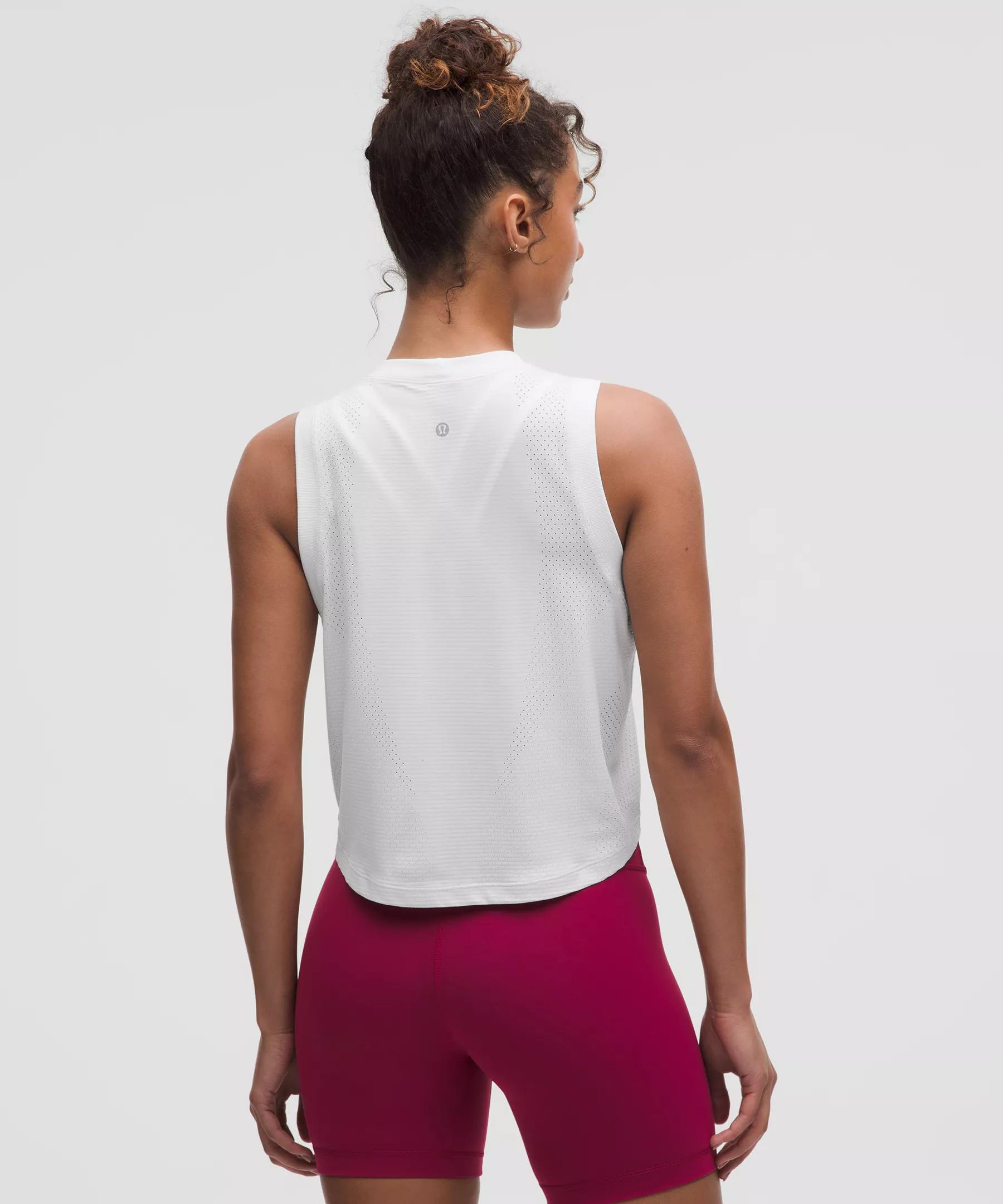 Swiftly High-Low Cropped Tank Top Product Image