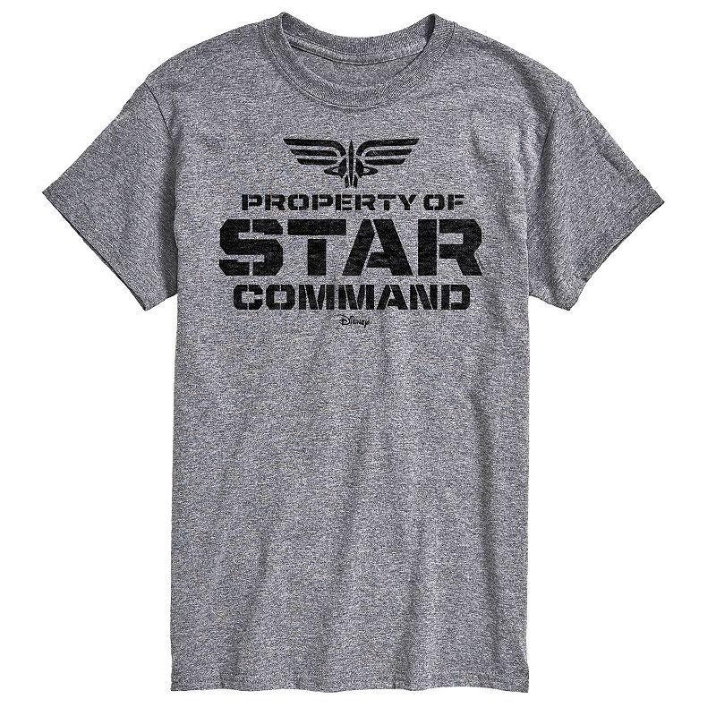 Disney / Pixar's Lightyear Men's Property Star Command Graphic Tee,  Product Image