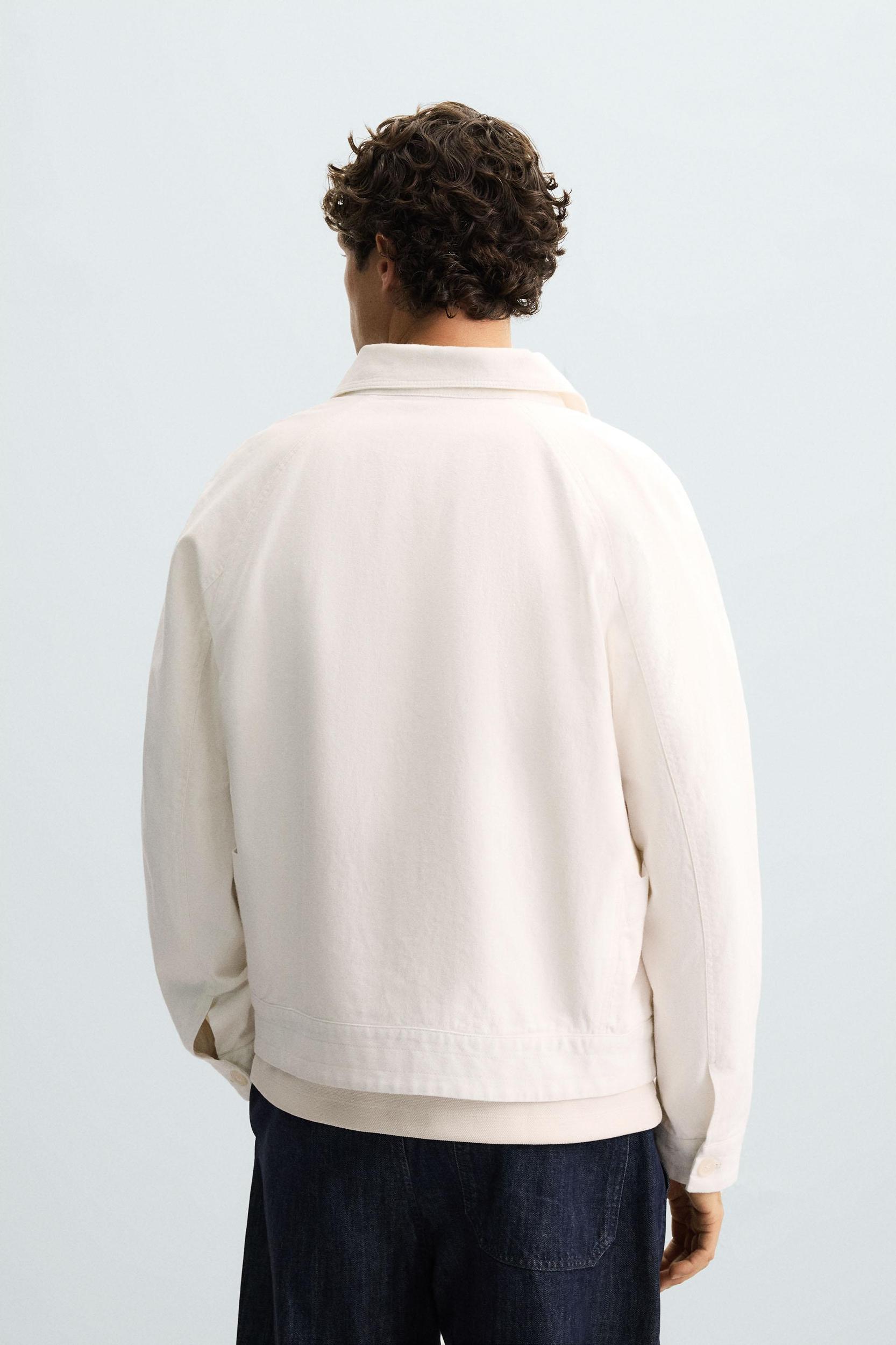 LINEN-COTTON JACKET Product Image