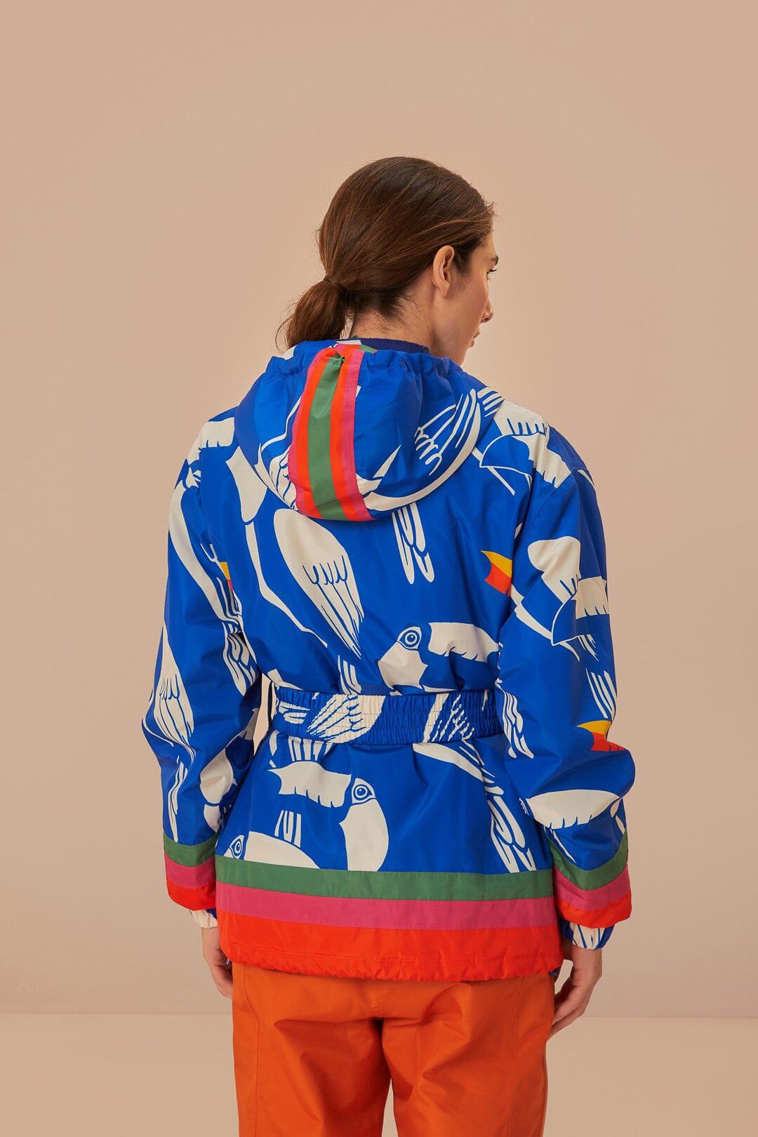 Blue Toucans Ski Jacket Product Image