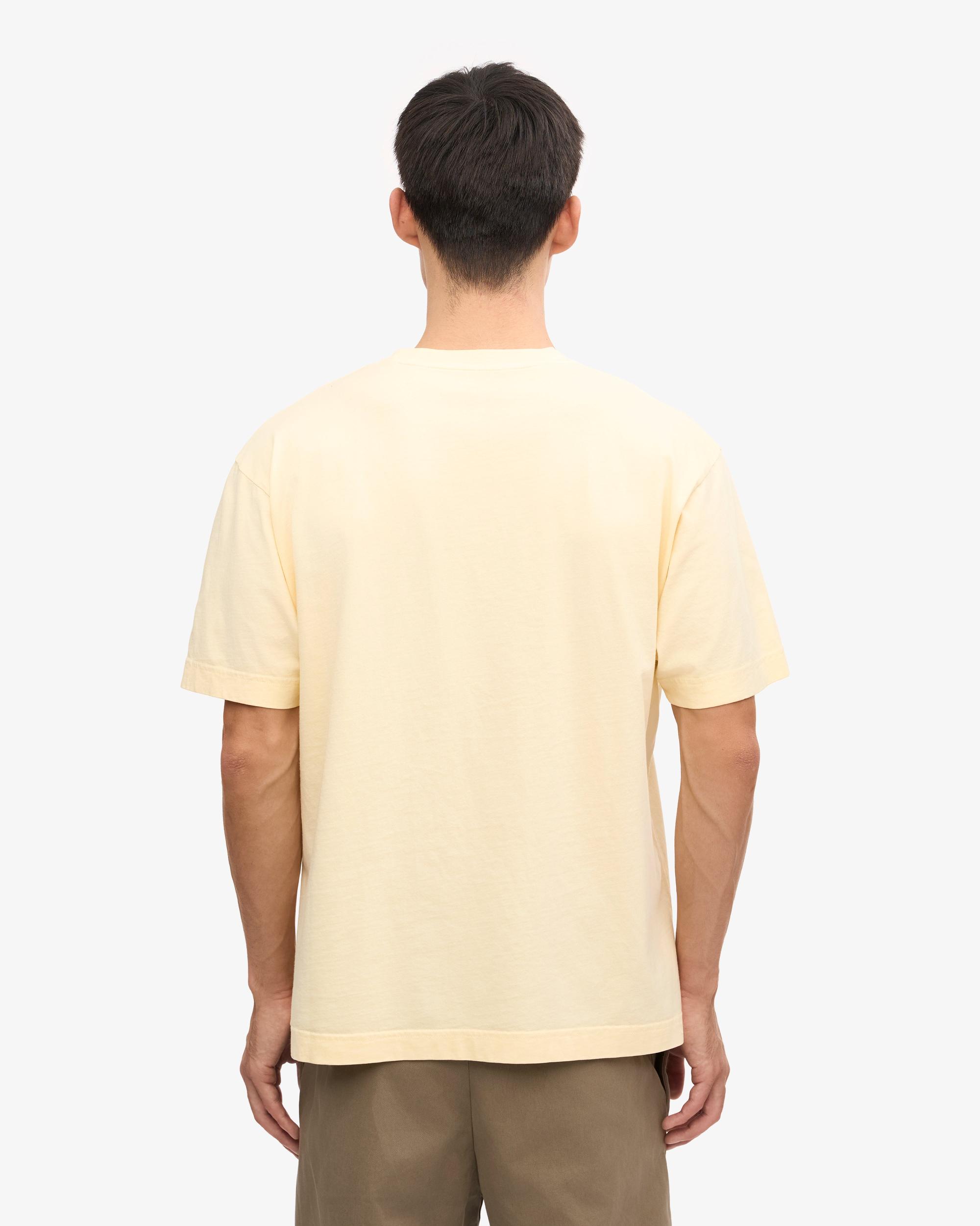 Oversized Organic T-Shirt - Soft Yellow Product Image