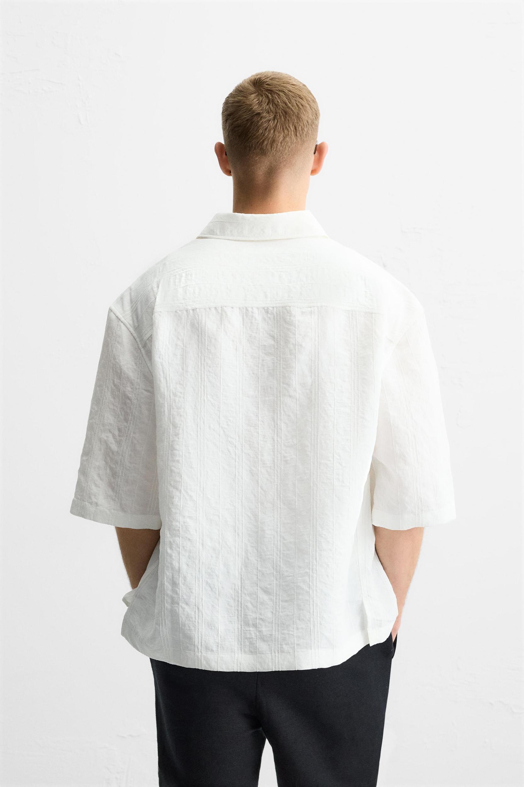 STRIPED JACQUARD SHIRT Product Image