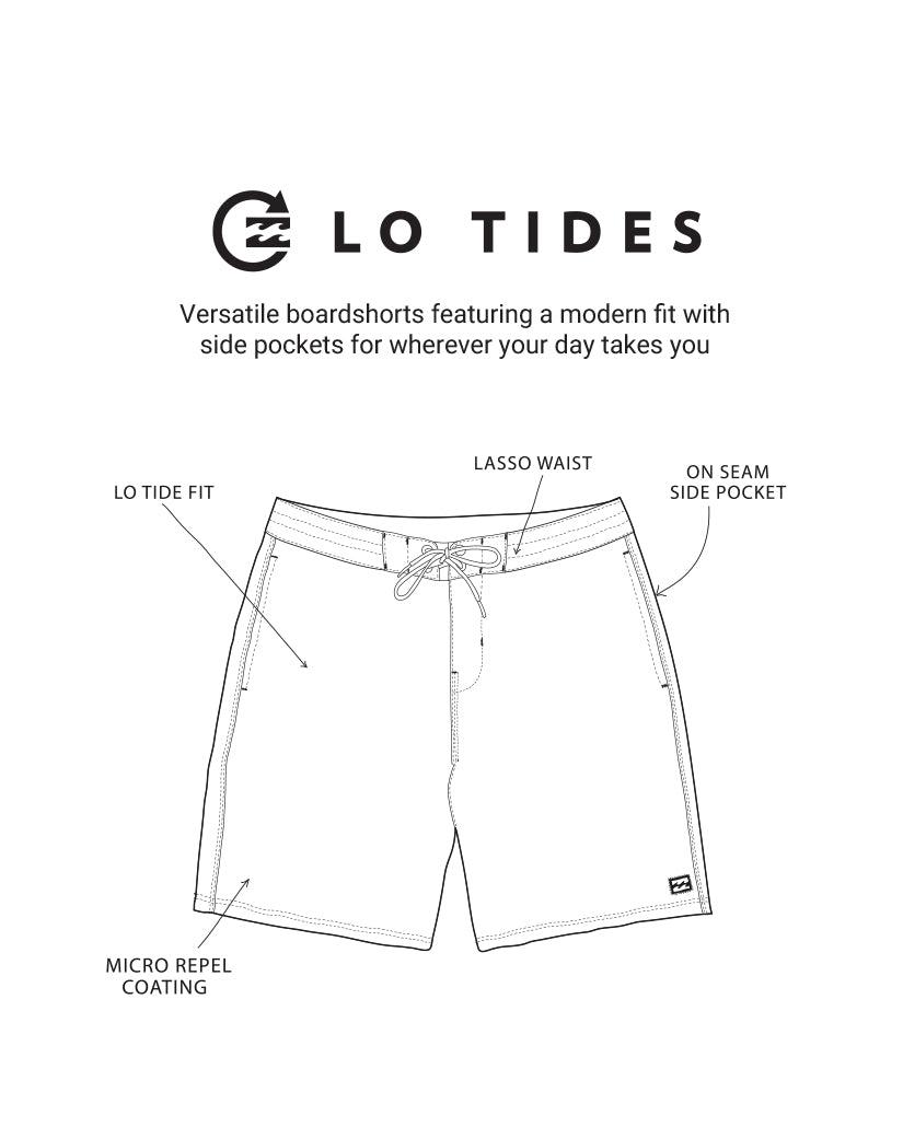 Sandtrax Lo Tide Boardshorts - Lemon Male Product Image