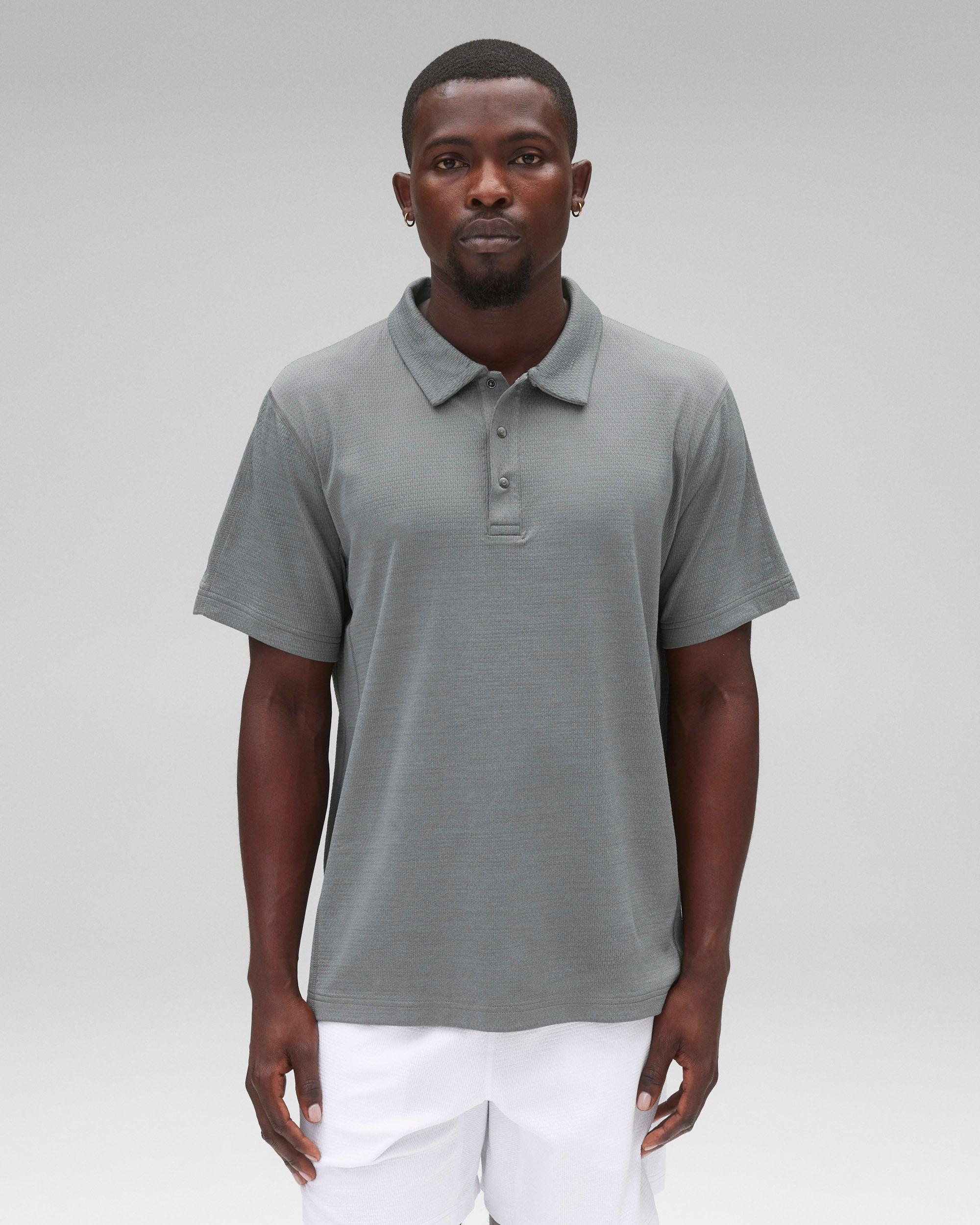 Solotex Mesh Tiebreak Standard Polo Male Product Image